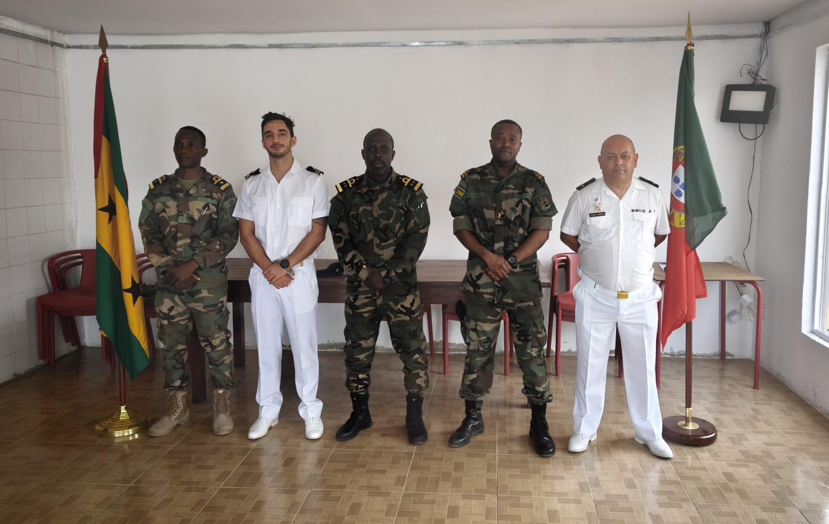 Cooperação no Domínio da Defesa com São Tomé e Príncipe