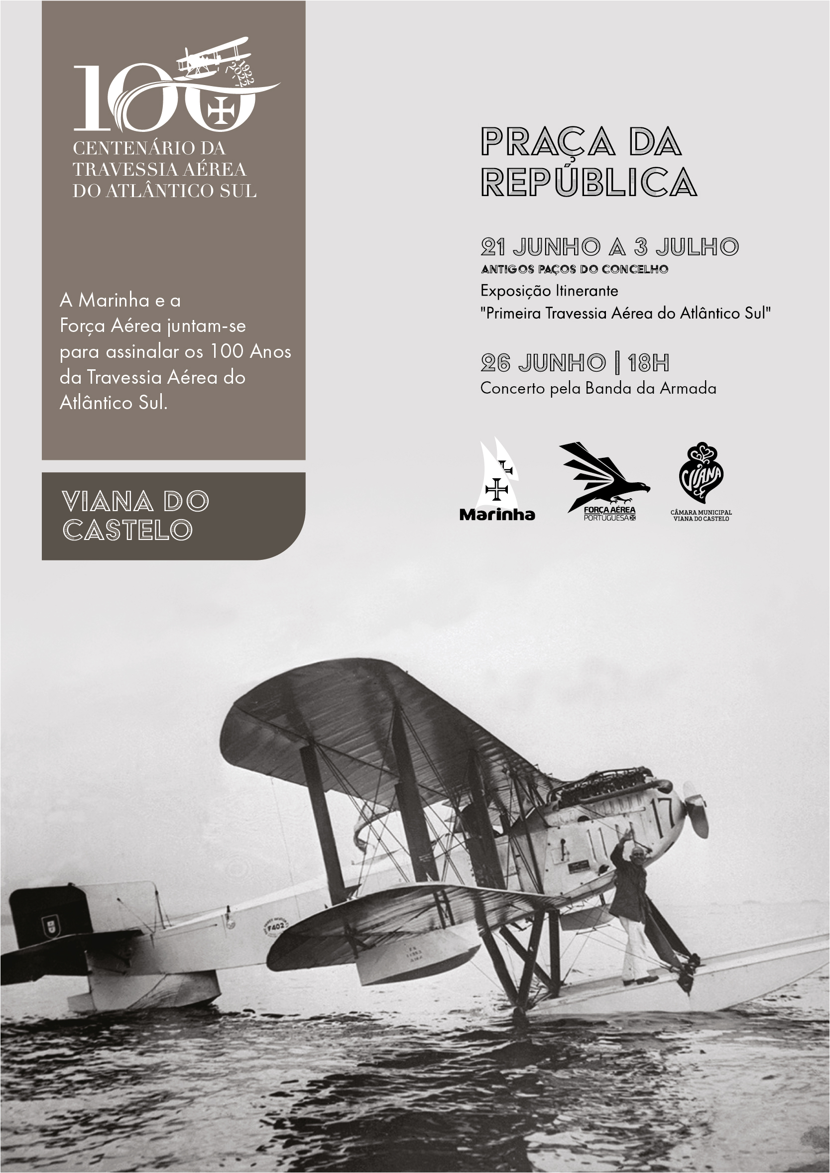 Cartaz conjunto das comemorações