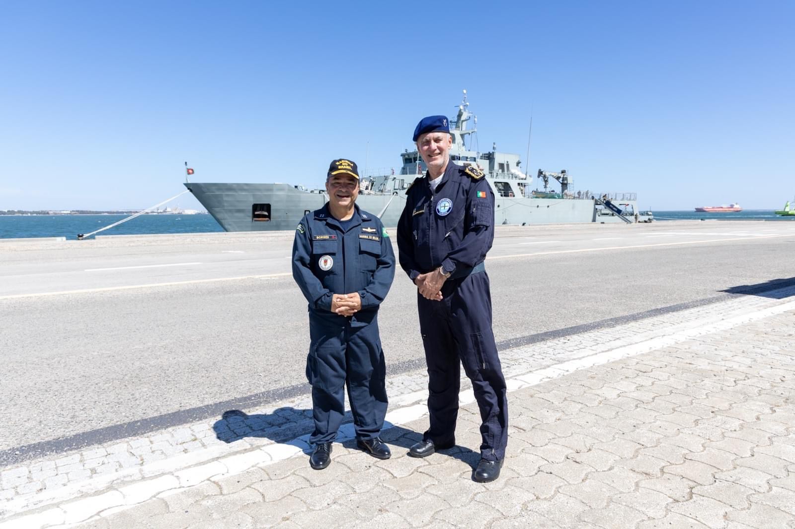 Marinha recebe a visita do Comandante das Operações Navais da Marinha do Brasil
