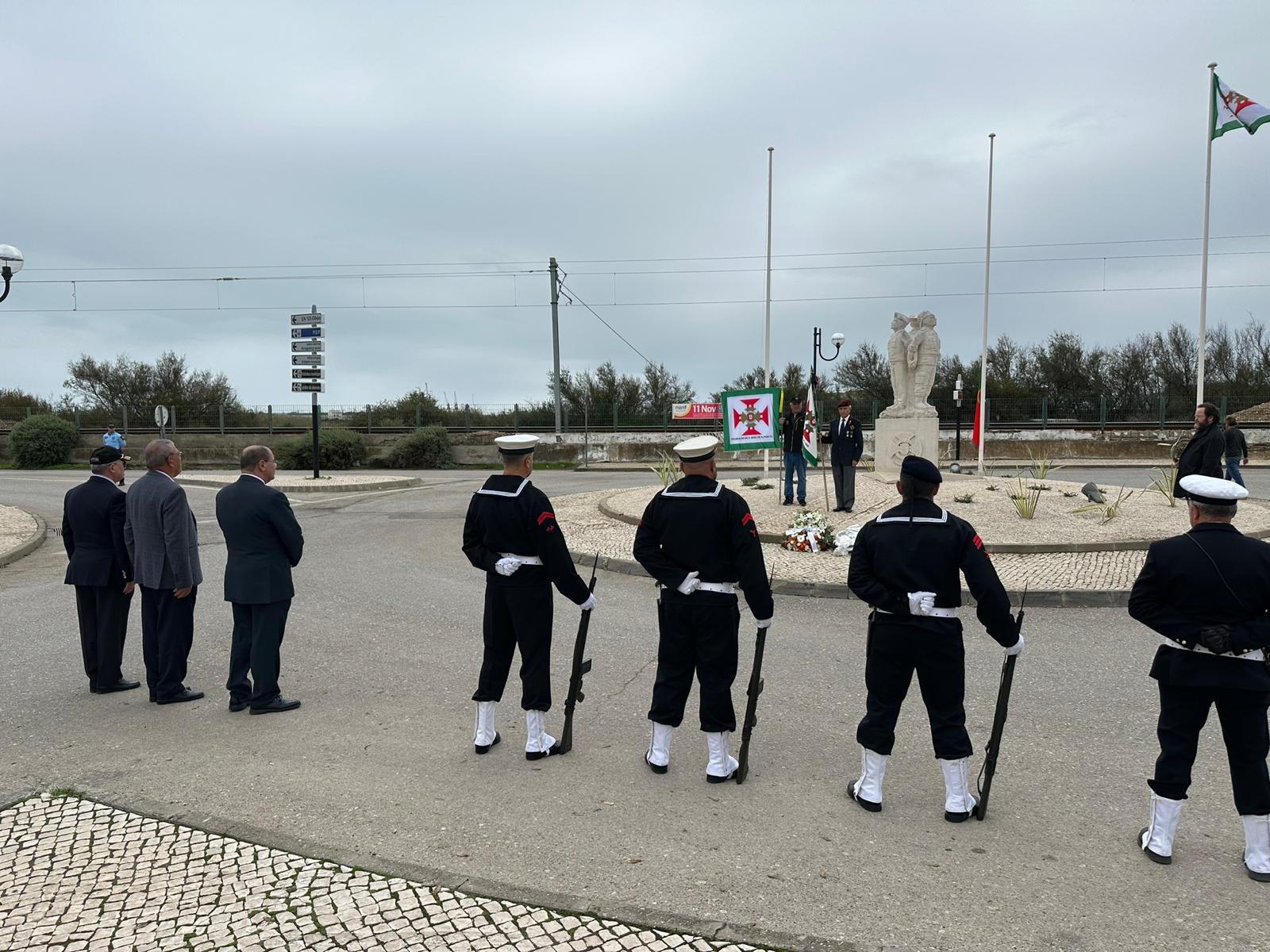 Marinha presta homenagem aos Antigos Combatentes do Algarve