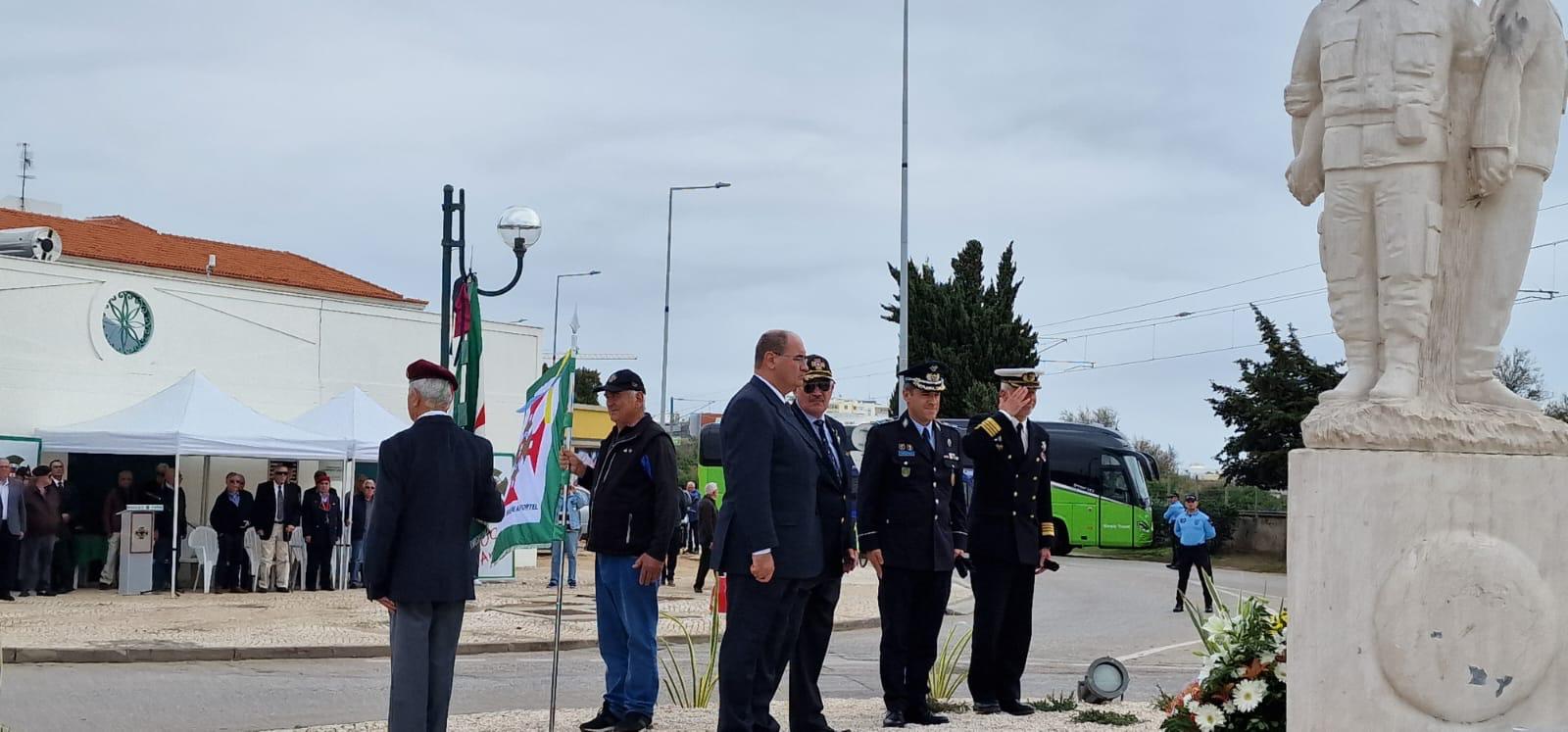 Marinha presta homenagem aos Antigos Combatentes do Algarve