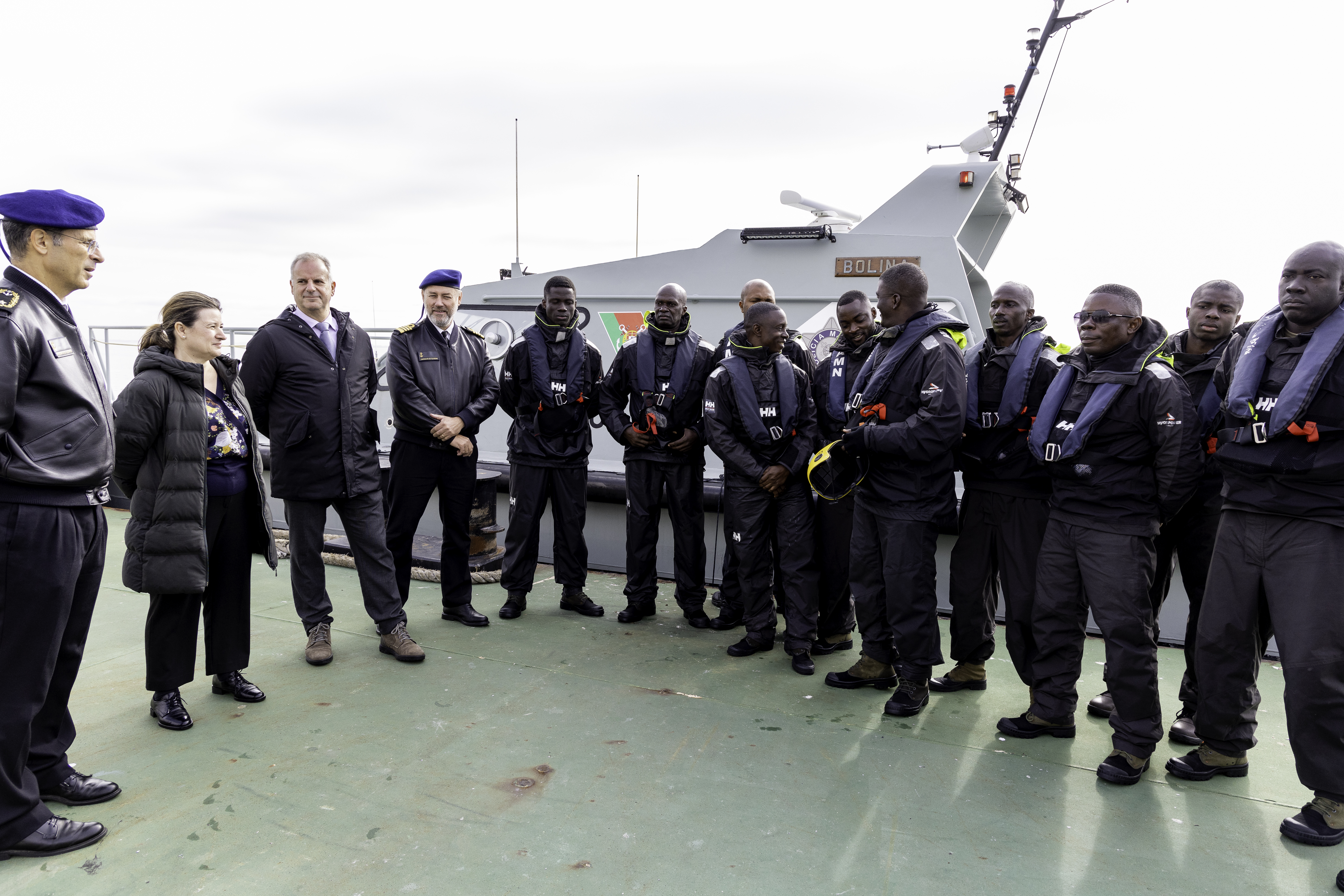 Militares africanos terminam formação na Marinha