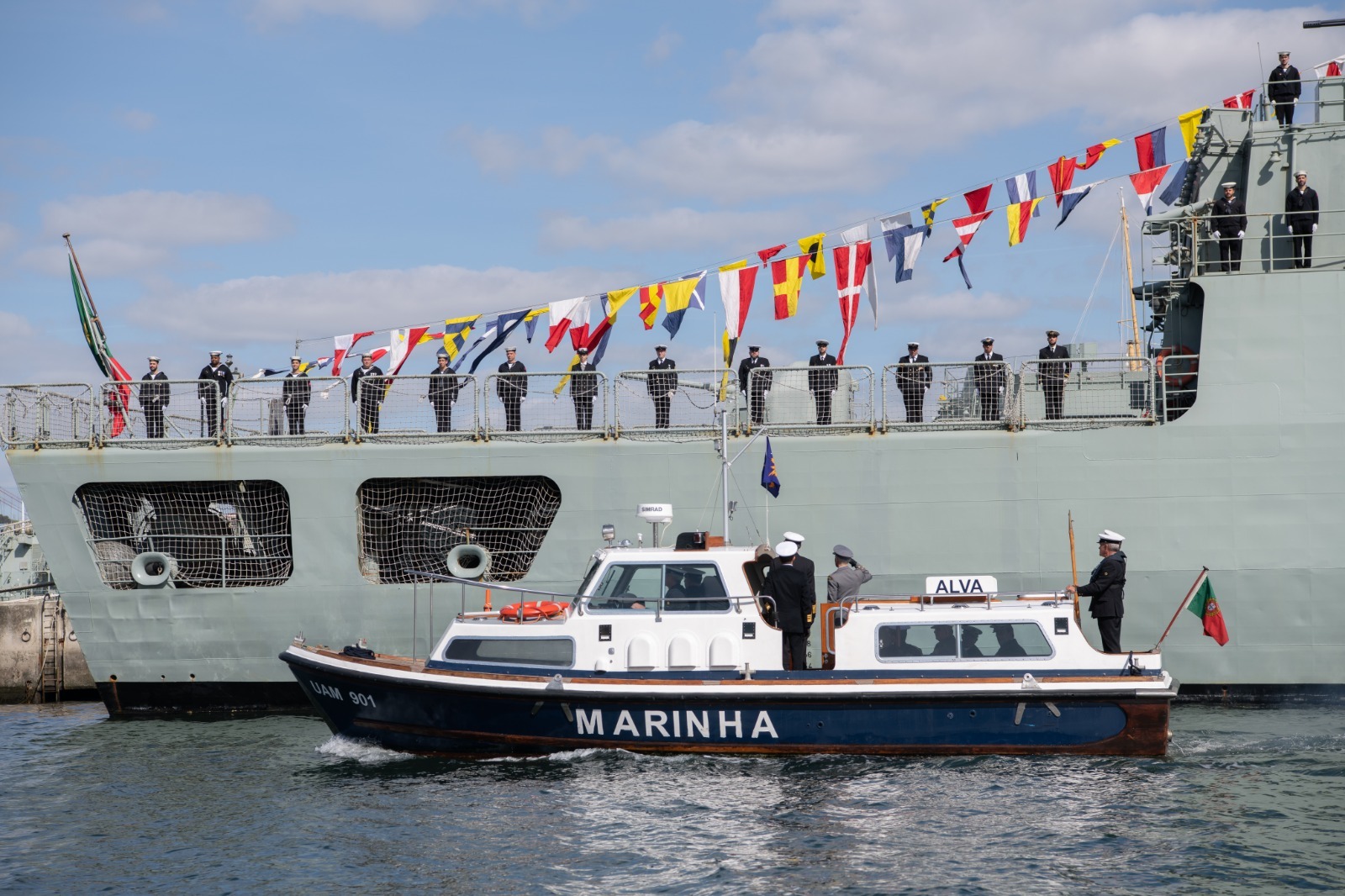 Marinha recebe a visita do Chefe Estado-Maior-General das Forças Armadas