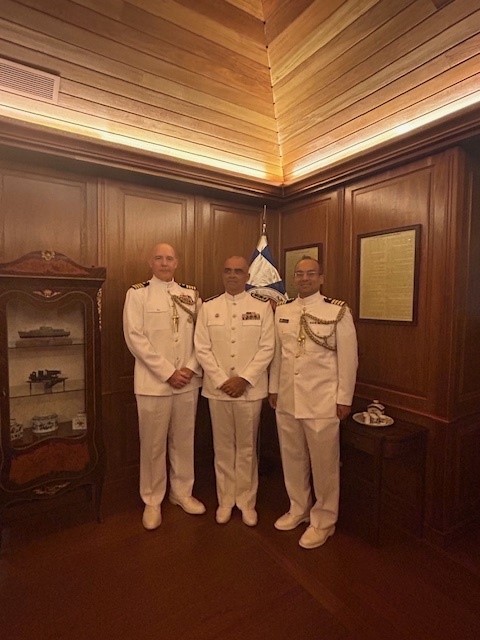 Marinha recebe visita do novo Adido de Defesa dos Estados-Unidos da América