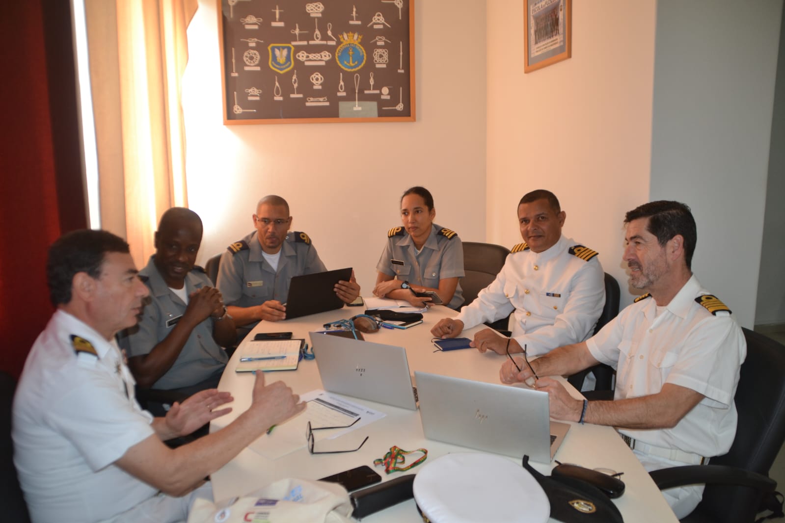 SWAIMS – Visita técnica da Unidade de Implementação do Camões I.P. à Guarda Costeira de Cabo Verde