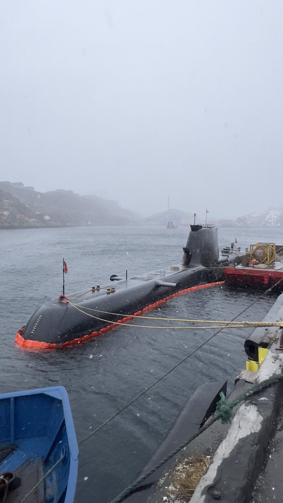  Submarino português atinge feito histórico ao chegar à Gronelândia 
