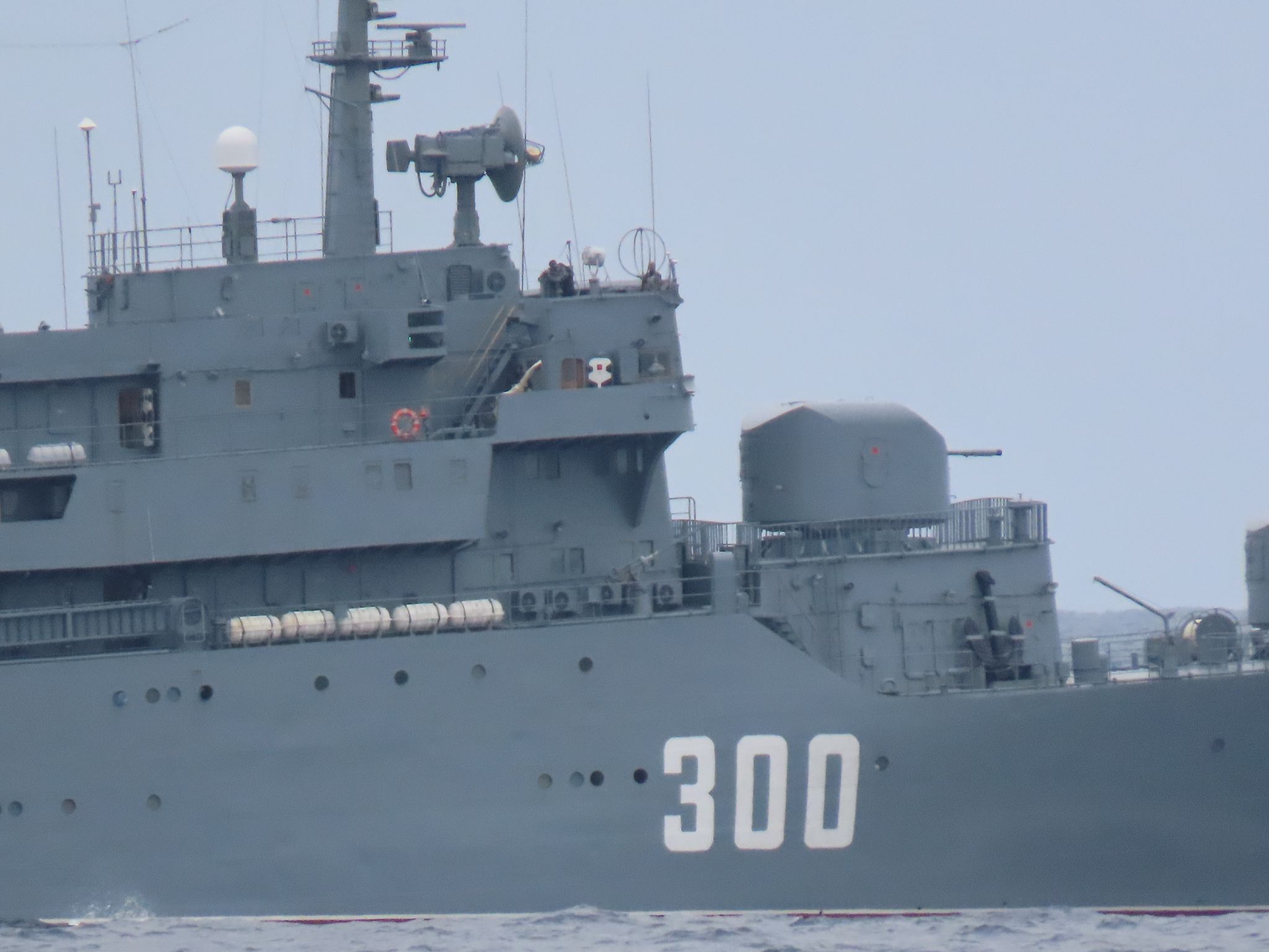 Marinha acompanhou durante dois dias corveta da Federação Russa
