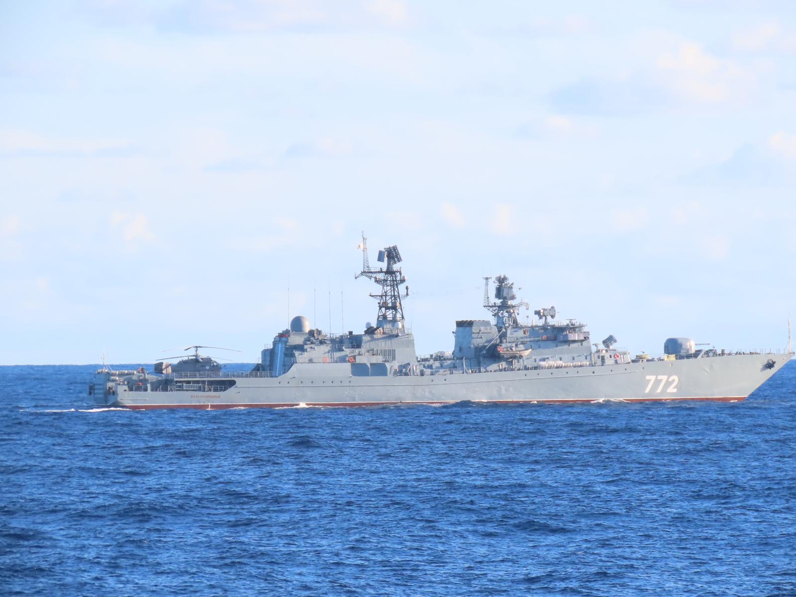 Marinha acompanha navios russos nos Açores e a Sul de Portugal