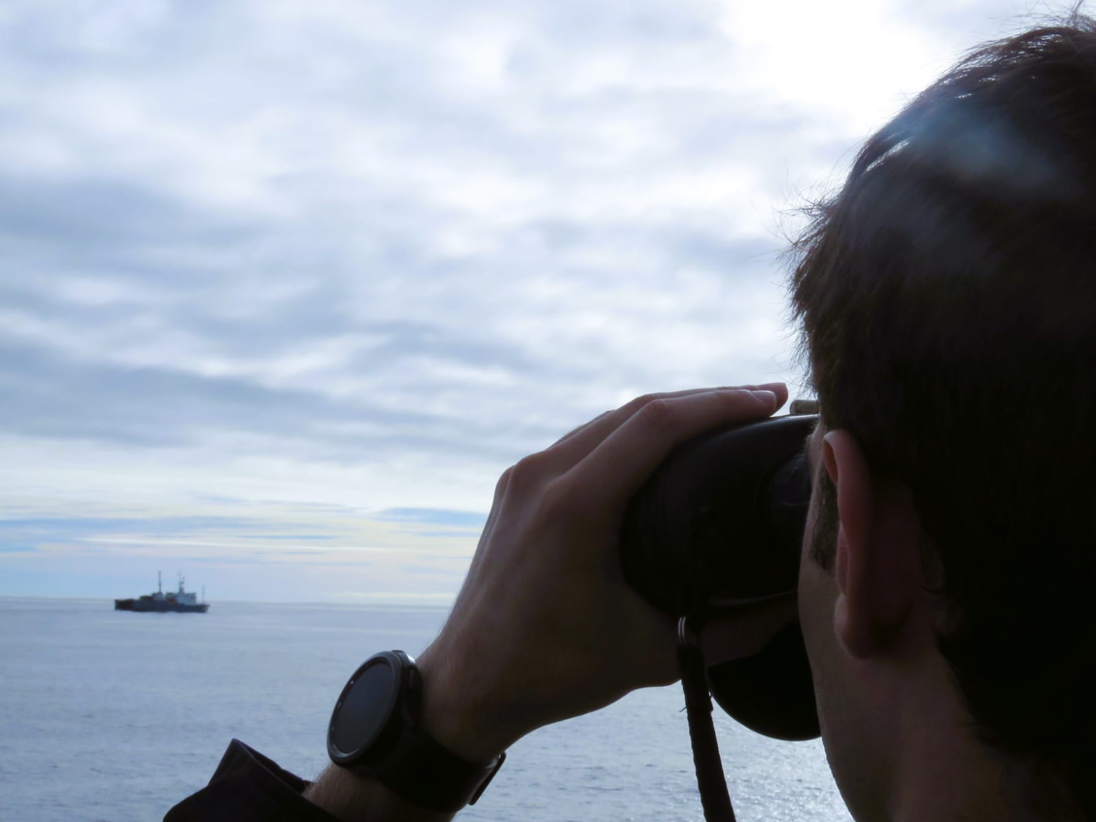 Acompanhamento de navio