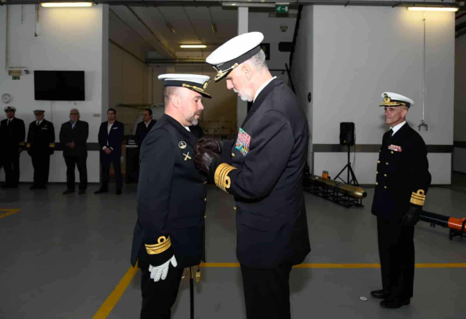 tomada de posse do comandante da nova unidade