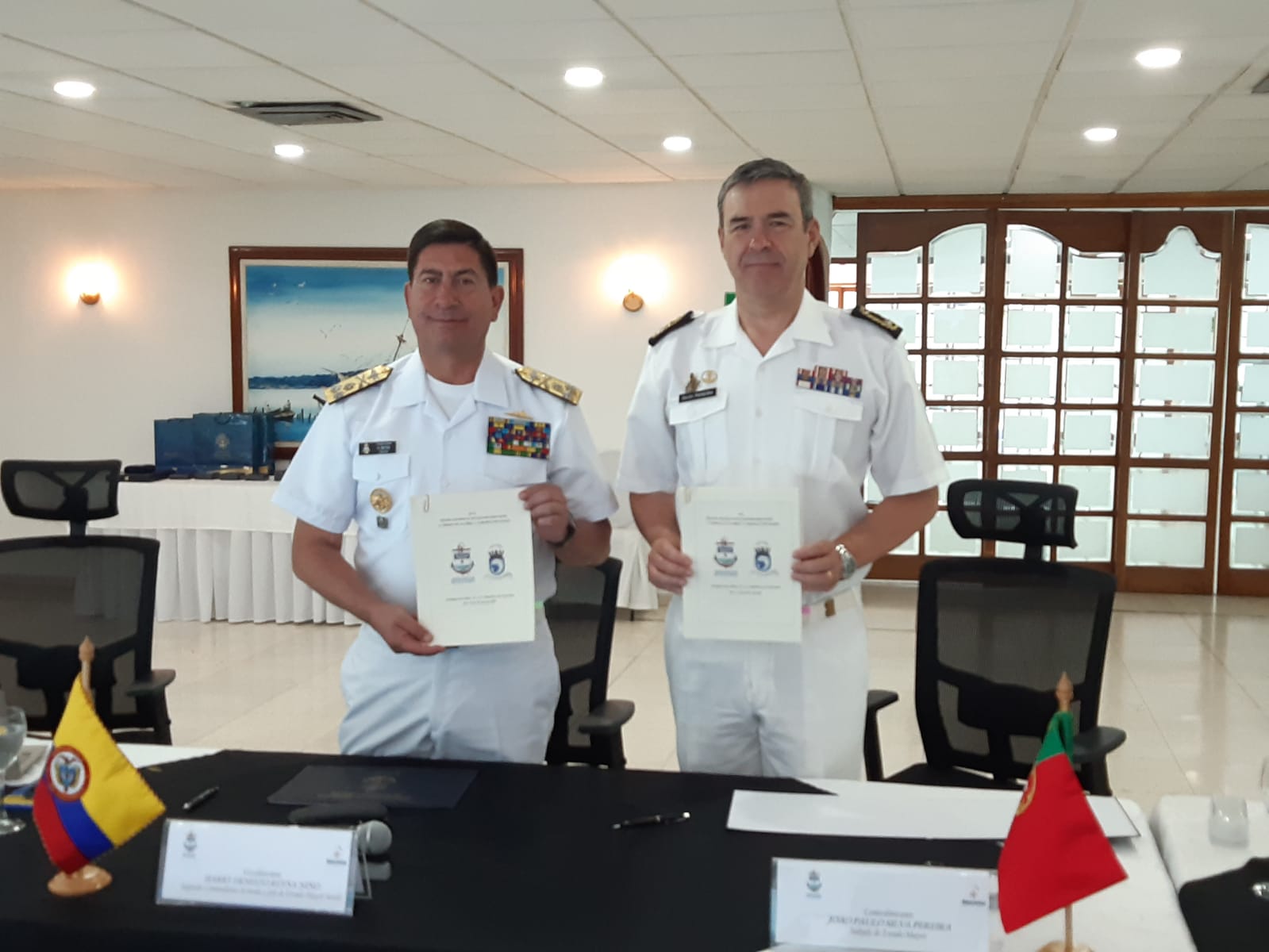 3ª Edição das Reuniões entre os Estados-Maiores da Marinha Portuguesa e da Armada da Colômbia