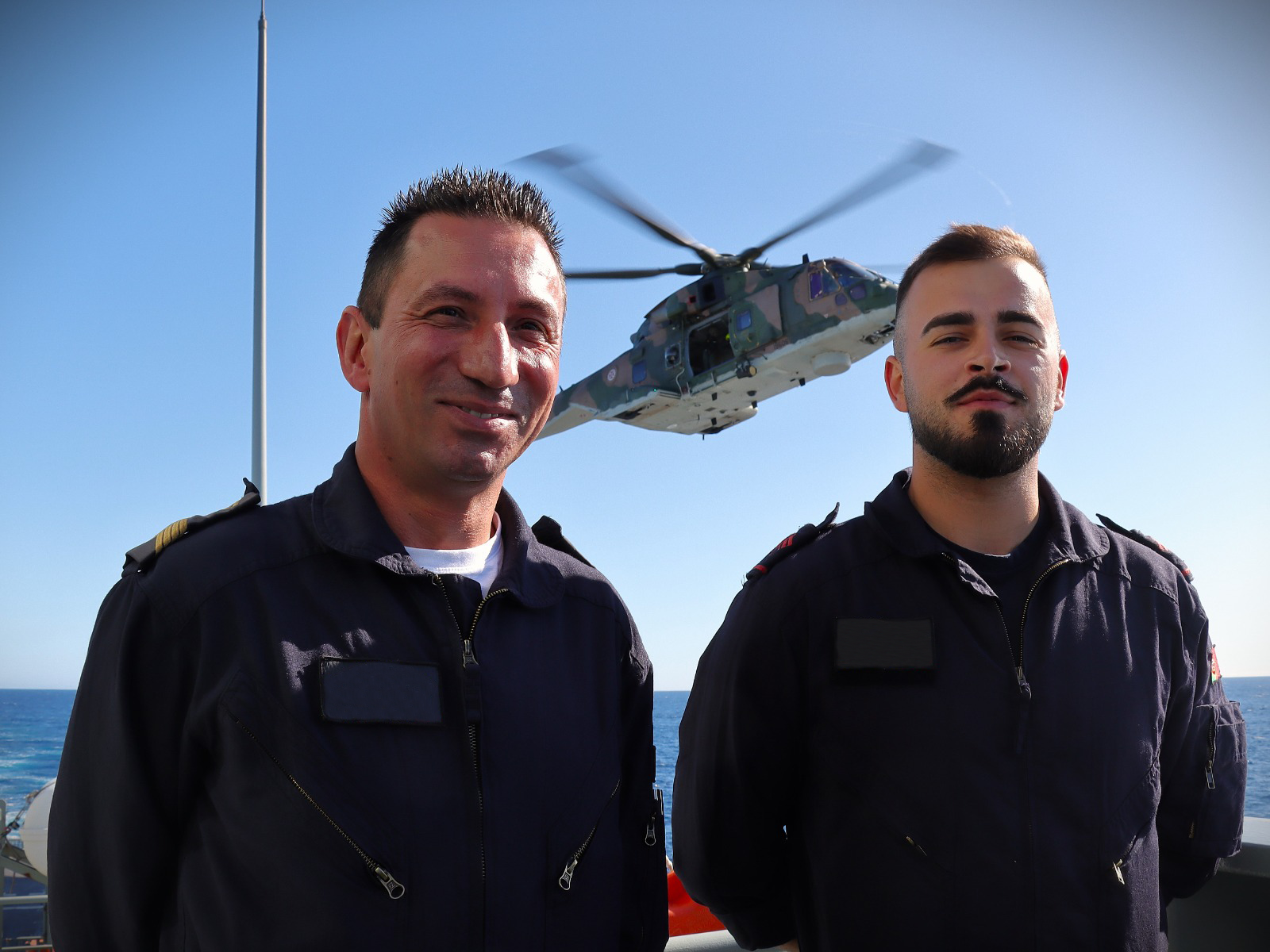 NRP Figueira da Foz realiza exercício de busca e salvamento com aeronave da Força Aérea Portuguesa