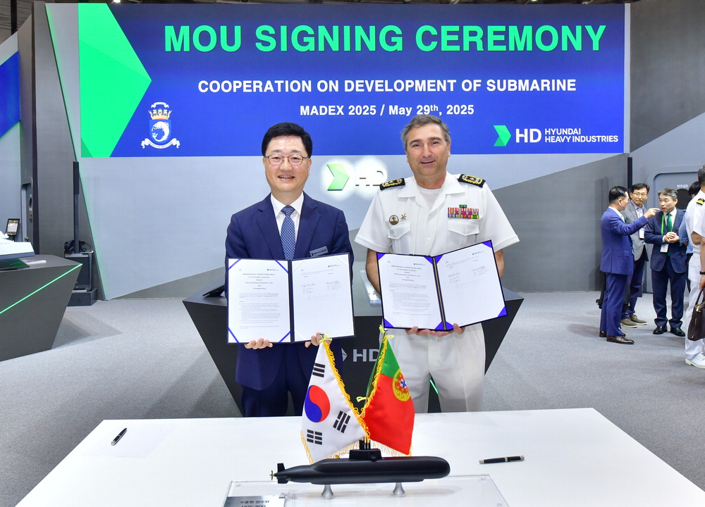 A Marinha esteve presente na Exposição internacional de Indústria de Defesa Marítima na Coreia do Sul