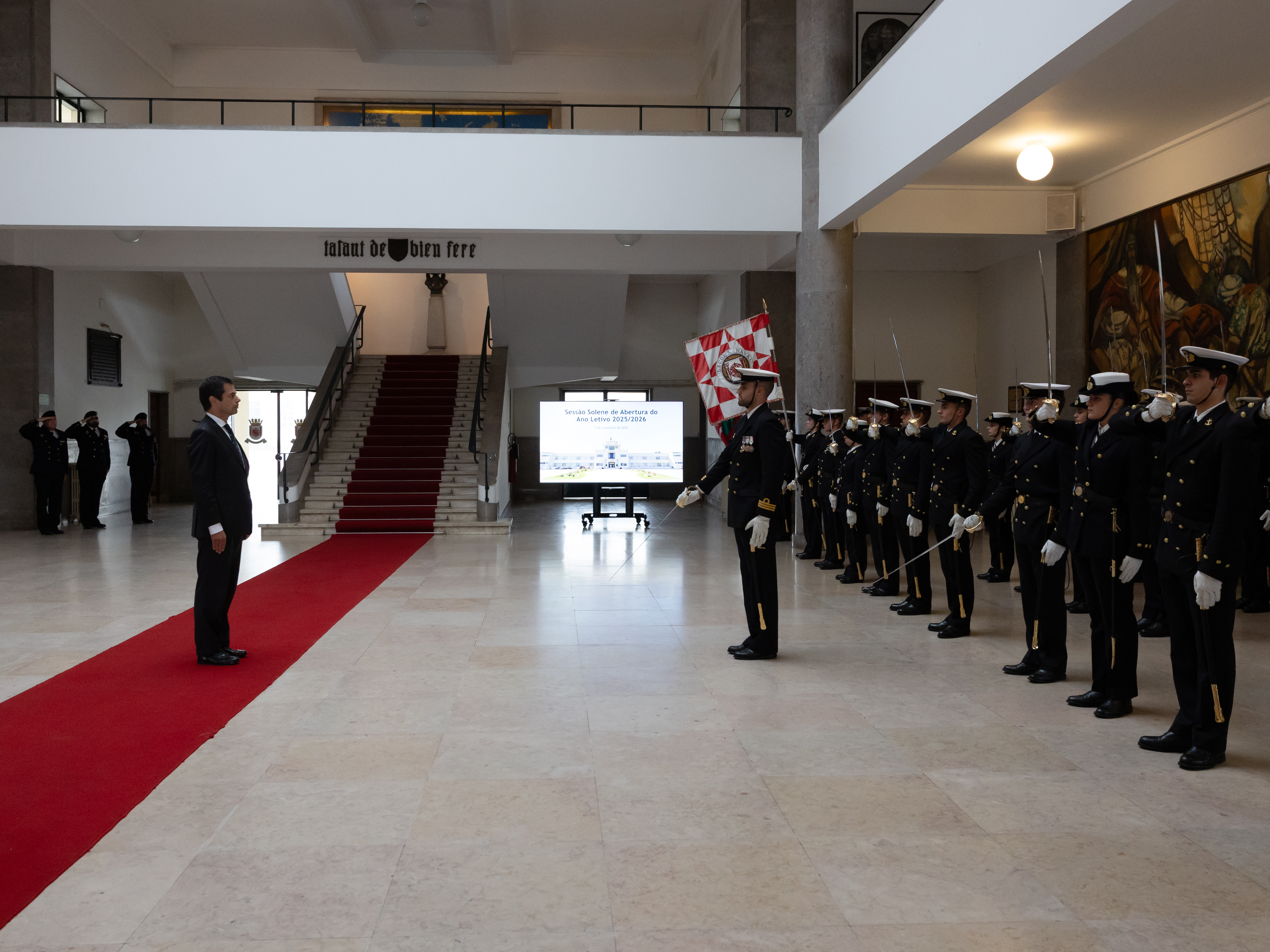 Cerimónia de Abertura Solene do Ano Letivo na Escola Naval