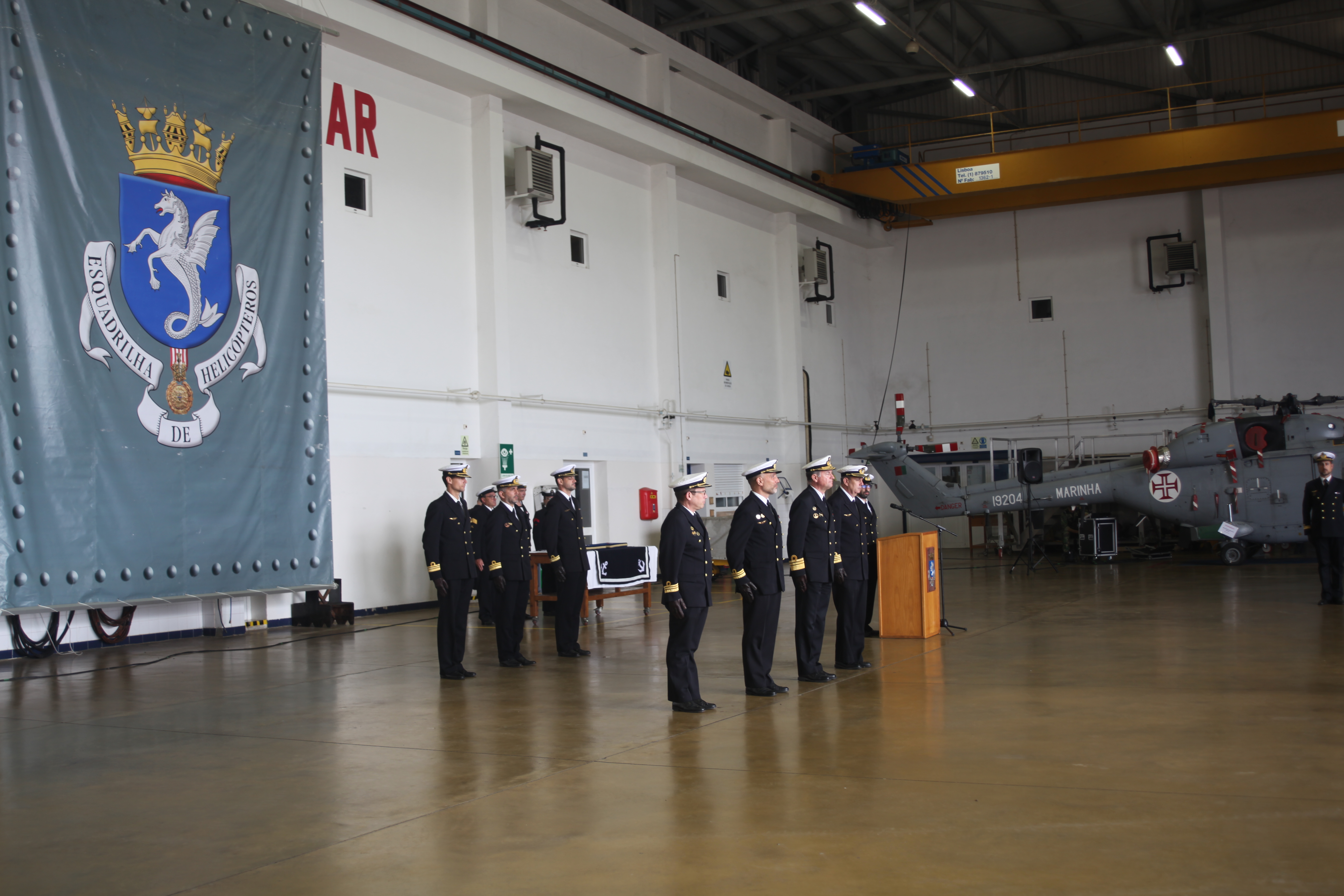 Cerimónia de ativação do Destacamento de Helicópteros n.º 29