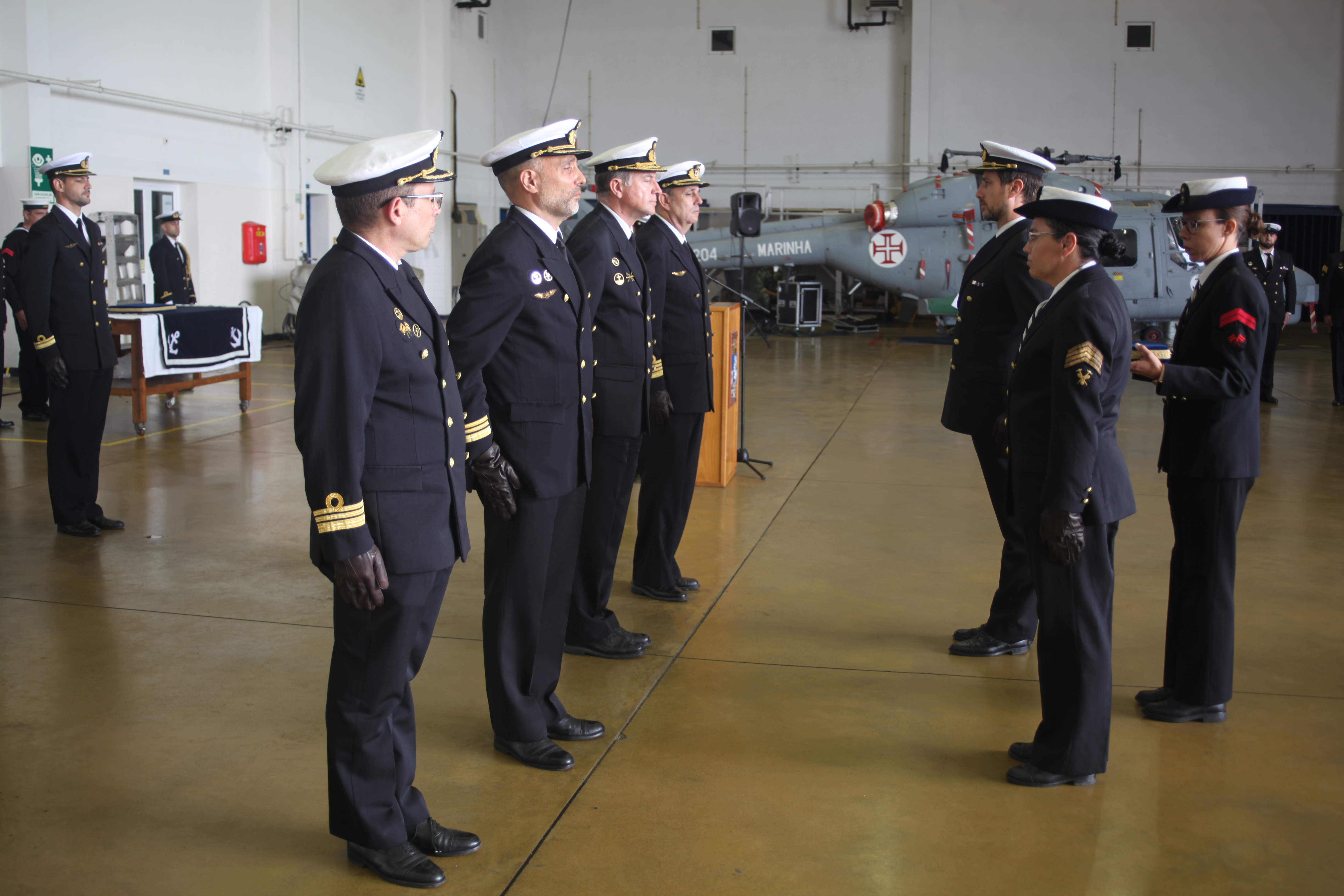 Cerimónia de ativação do Destacamento de Helicópteros n.º 29