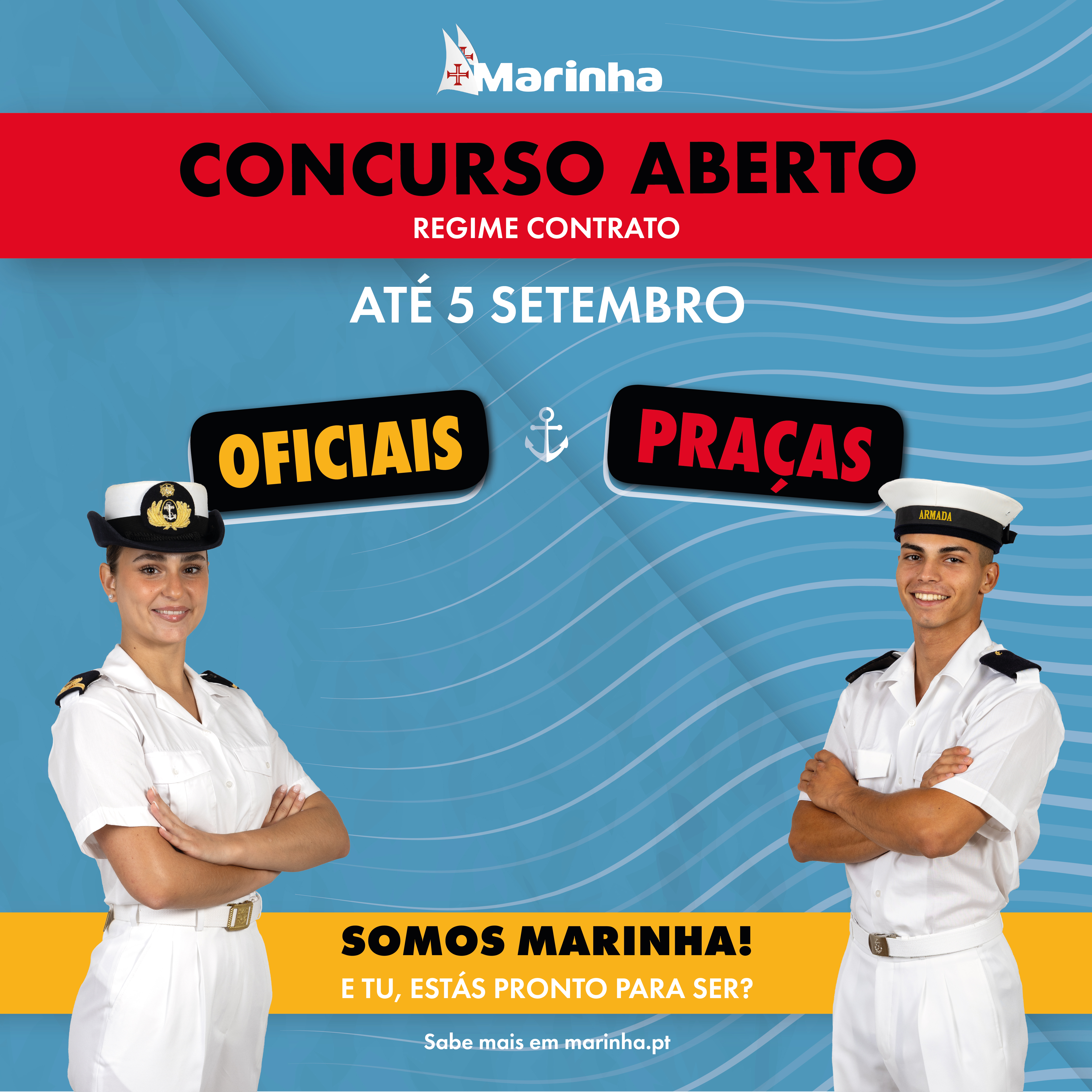 Concursos abertos para a Marinha