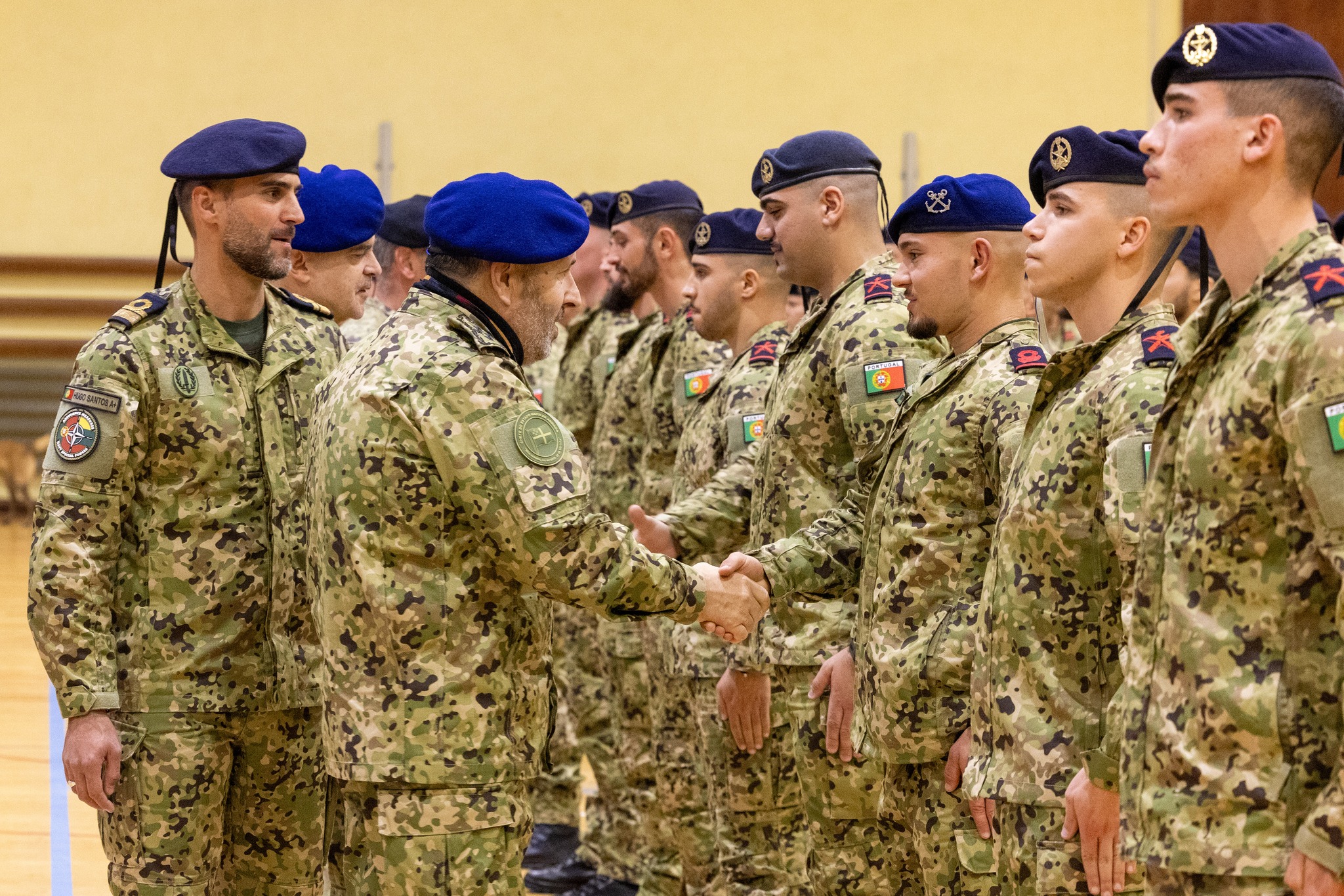 Força de Fuzileiros com 170 militares inicia missão na Lituânia