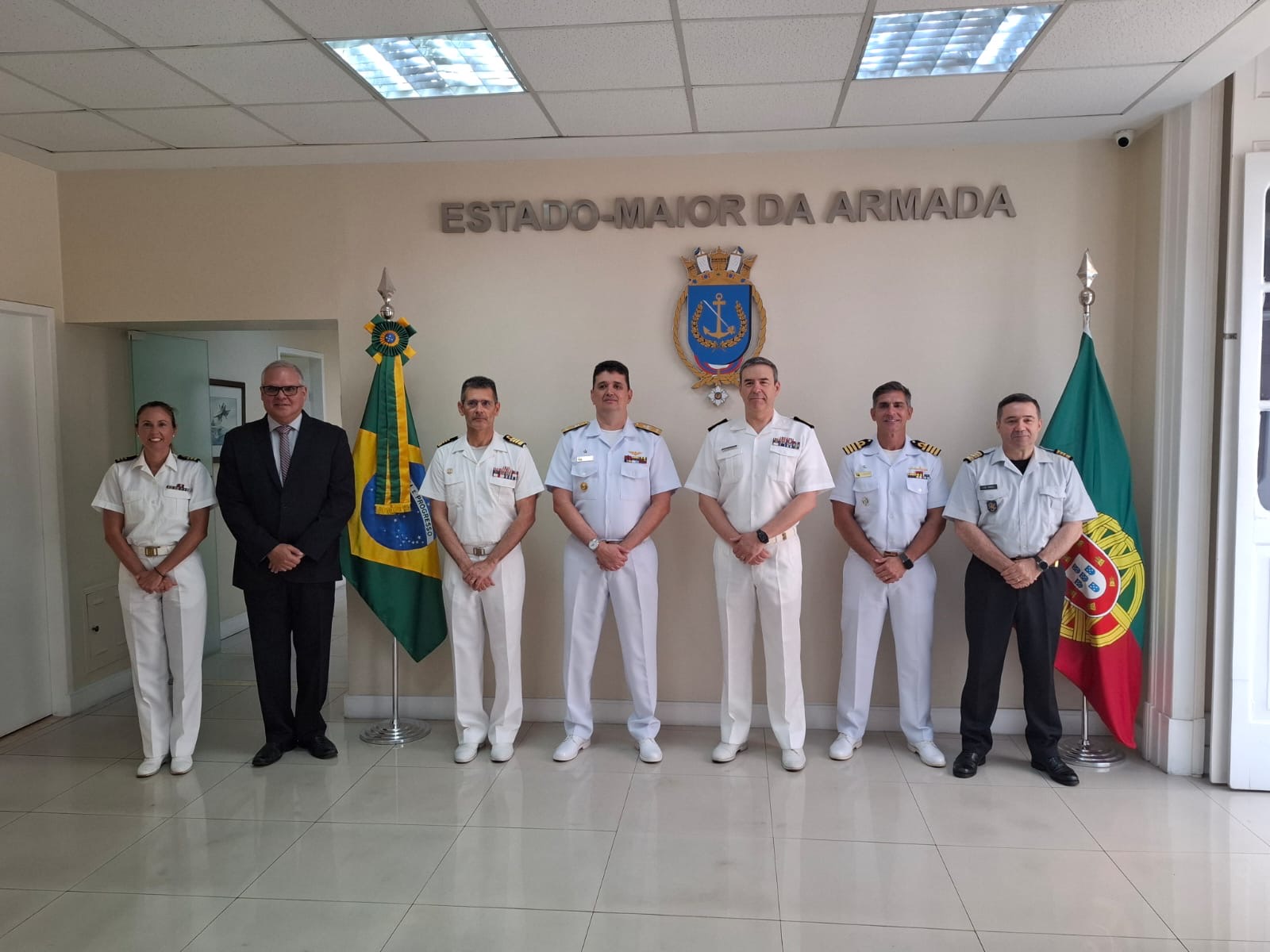 Marinha Portuguesa reforça cooperação bilateral com a Marinha do Brasil