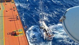 Marinha coordena resgate de dois tripulantes ao largo do Cabo de S. Vicente