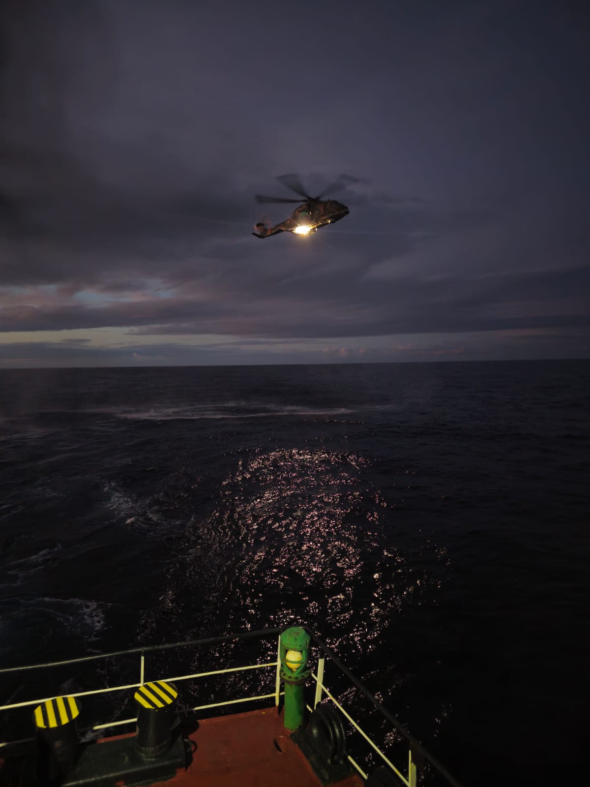 Marinha coordena resgate médico a Oeste de Viana do Castelo