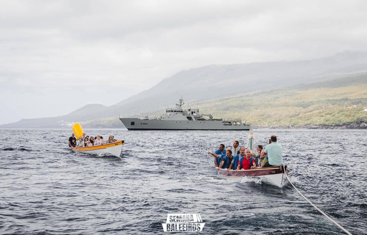 Marinha participa na “Semana dos Baleeiros 2025” na ilha do Pico nos Açores
