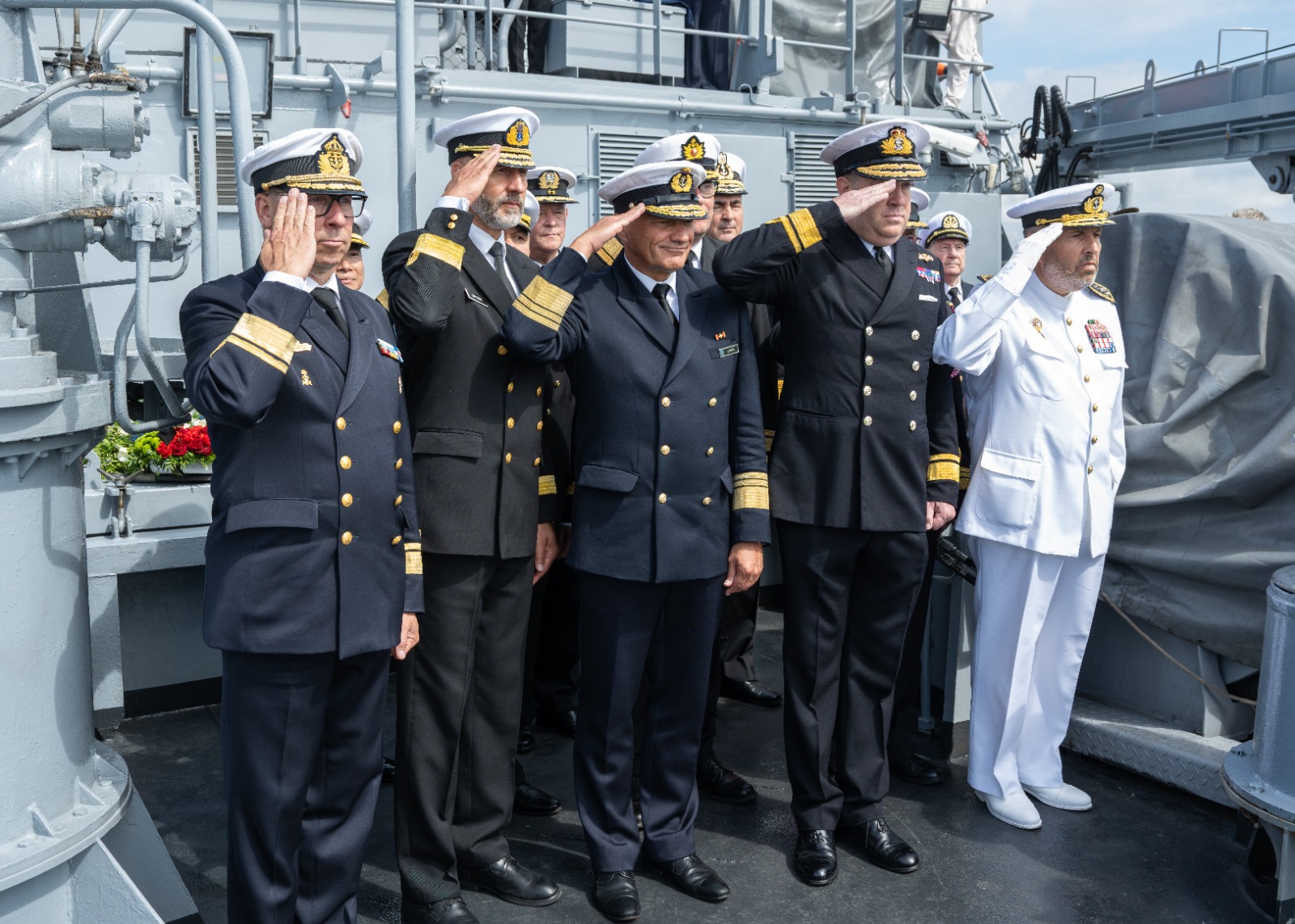 Marinha participa nas celebrações do Dia das Forças Navais Lituanas 