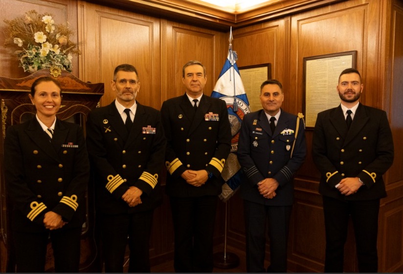 Marinha recebe Adido de Defesa do Chipre