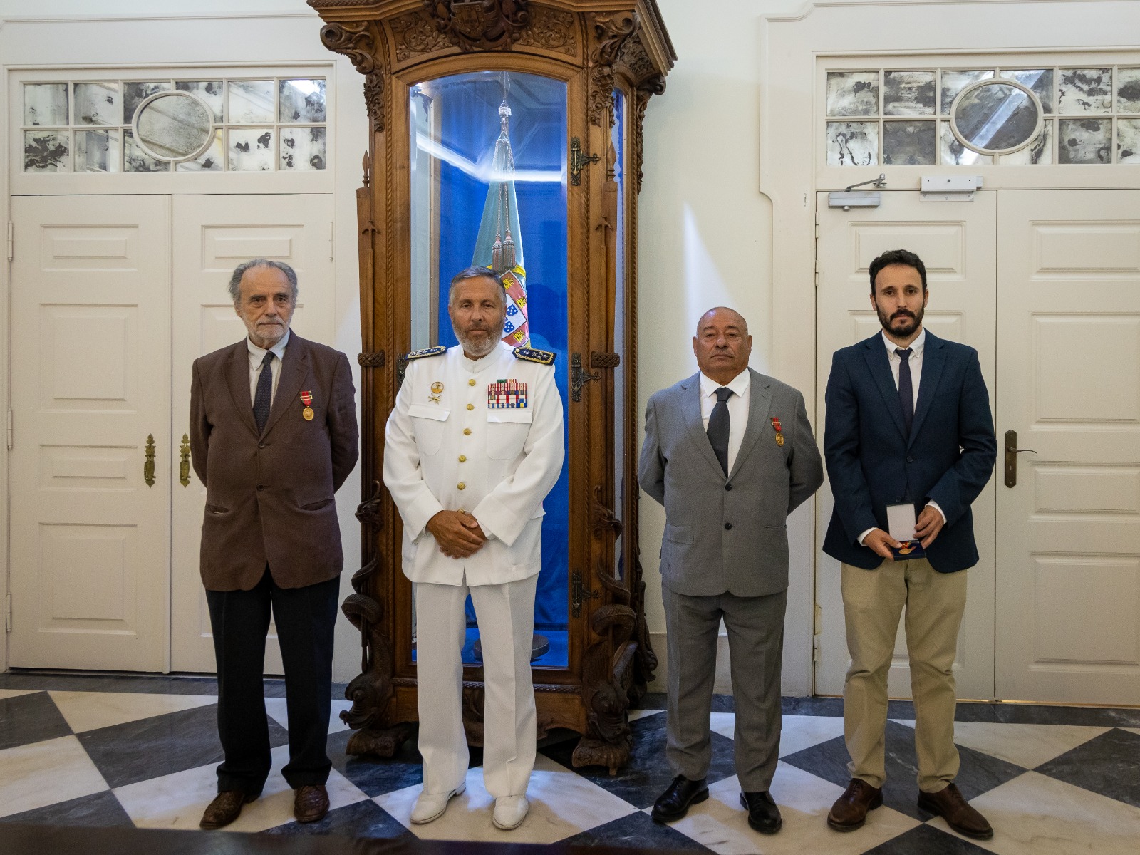 Militares condecorados por ações Militares do Dia 25 de Abril de 1974