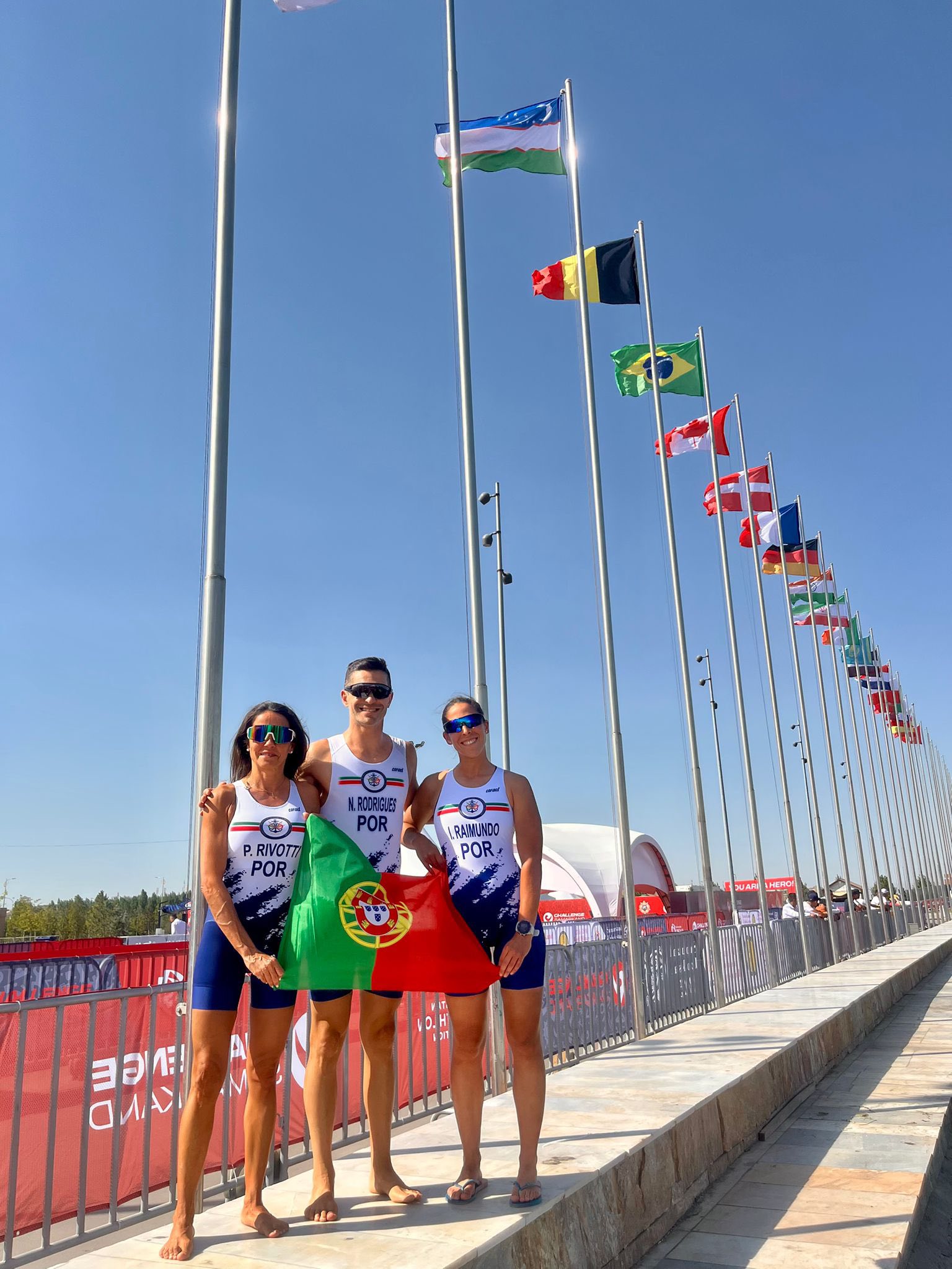Militares da Marinha participam no 25.º Campeonato do Mundo Militar de Triatlo no Uzbequistão