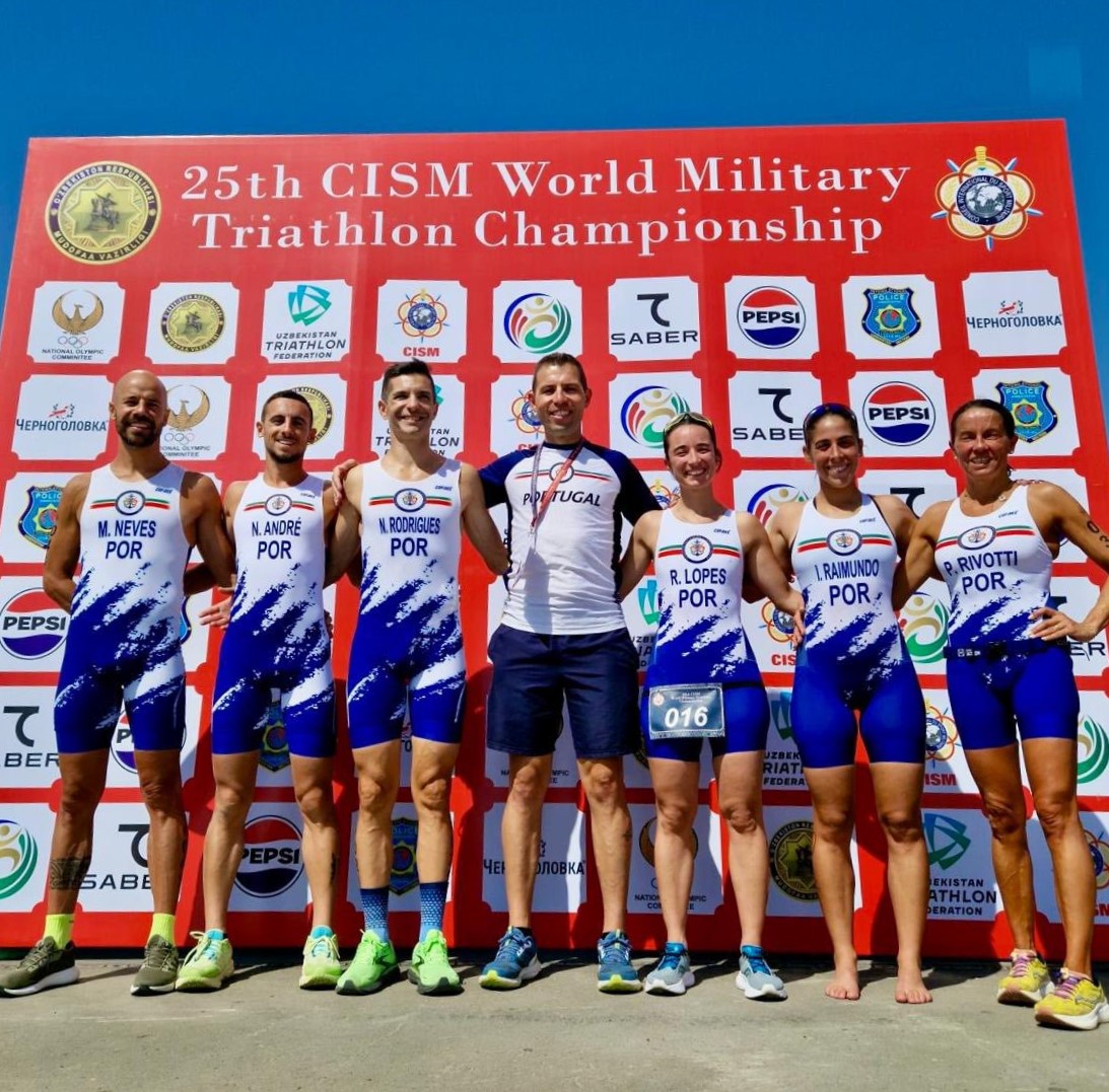 Militares da Marinha participam no 25.º Campeonato do Mundo Militar de Triatlo no Uzbequistão