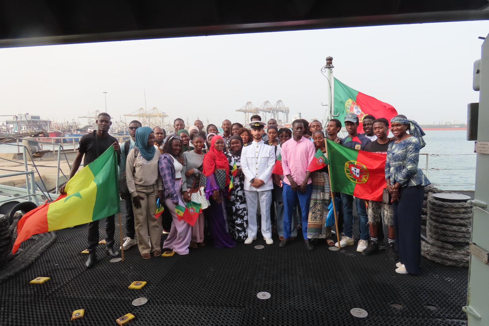 NRP Sines visita o Senegal no âmbito da missão Mar Aberto 2025