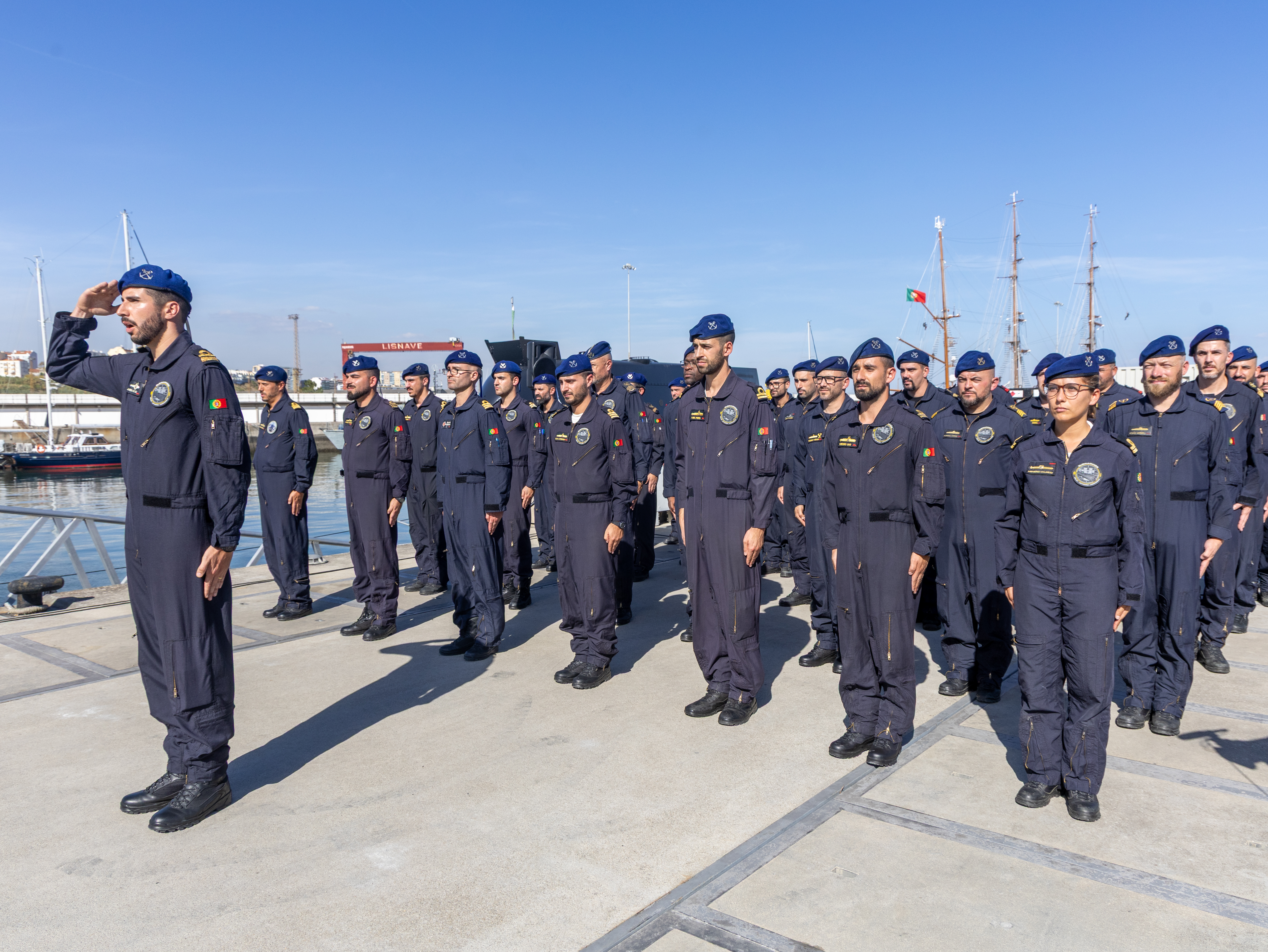 NRP Tridente participa na Operação Brilliant Shield da NATO