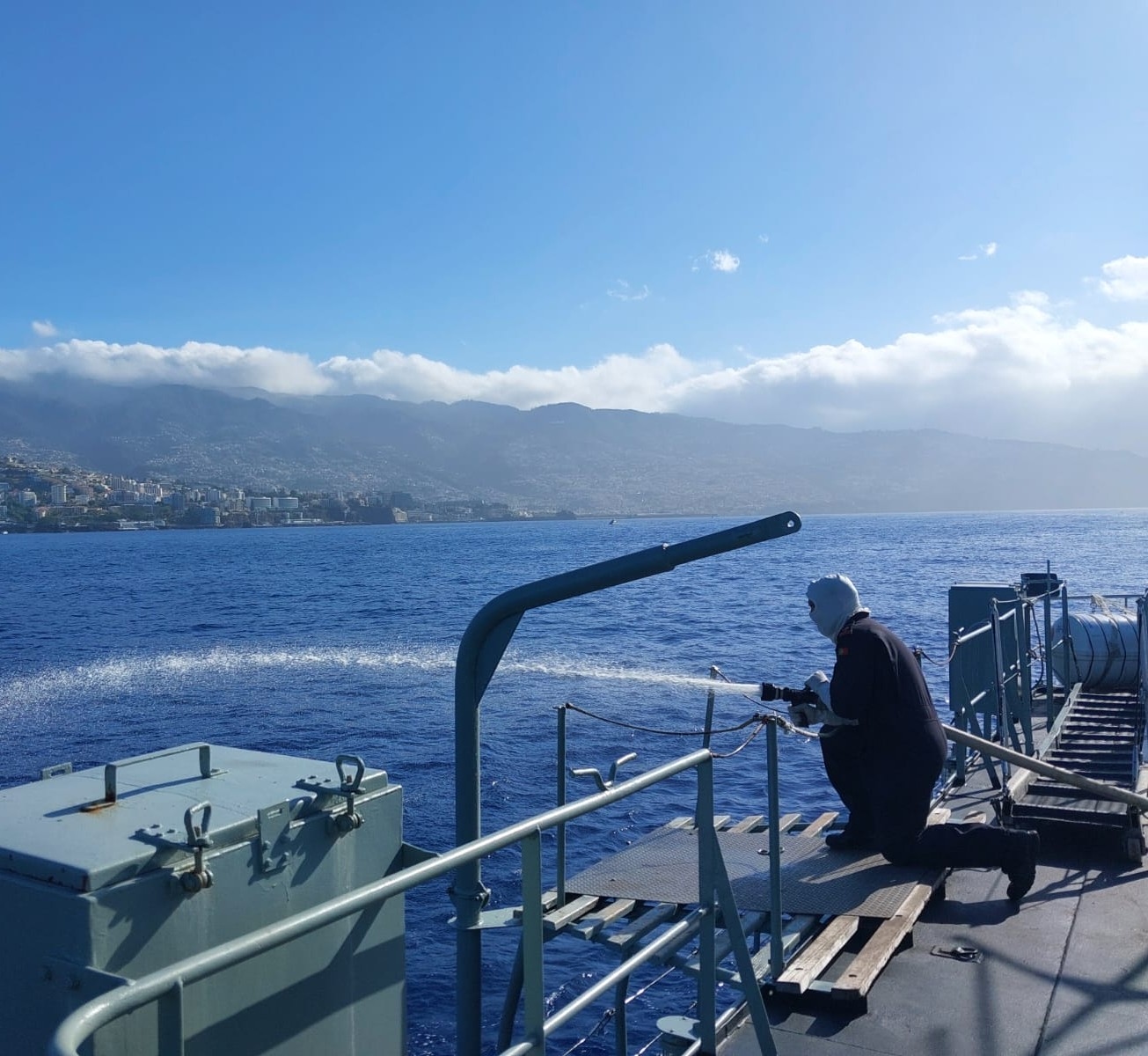 Navio da Marinha realiza Plano de Treino Específico na Madeira 