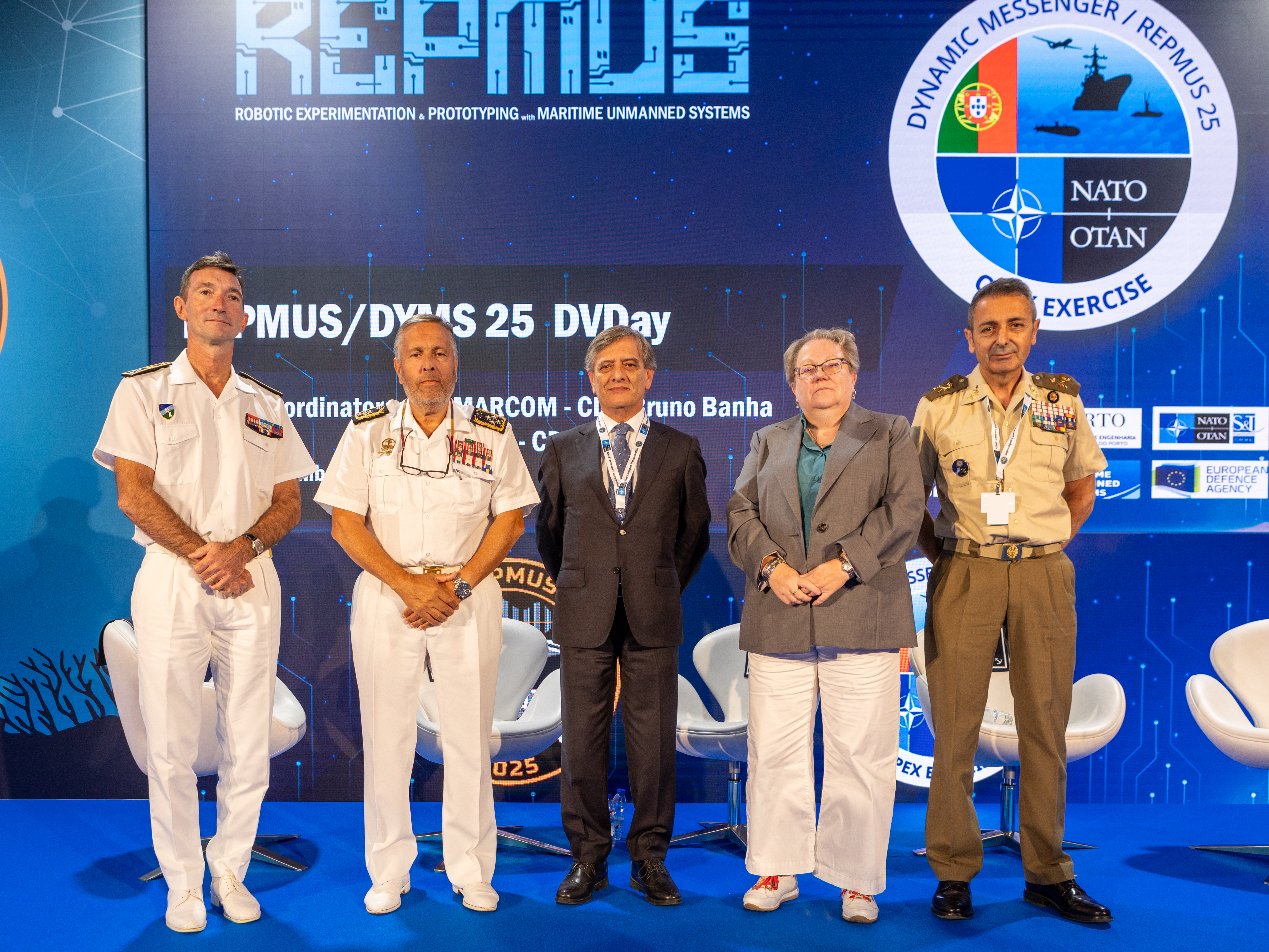 Exercício REPMUS 2025 recebe visita do Secretário de Estado Adjunto e da Defesa Nacional