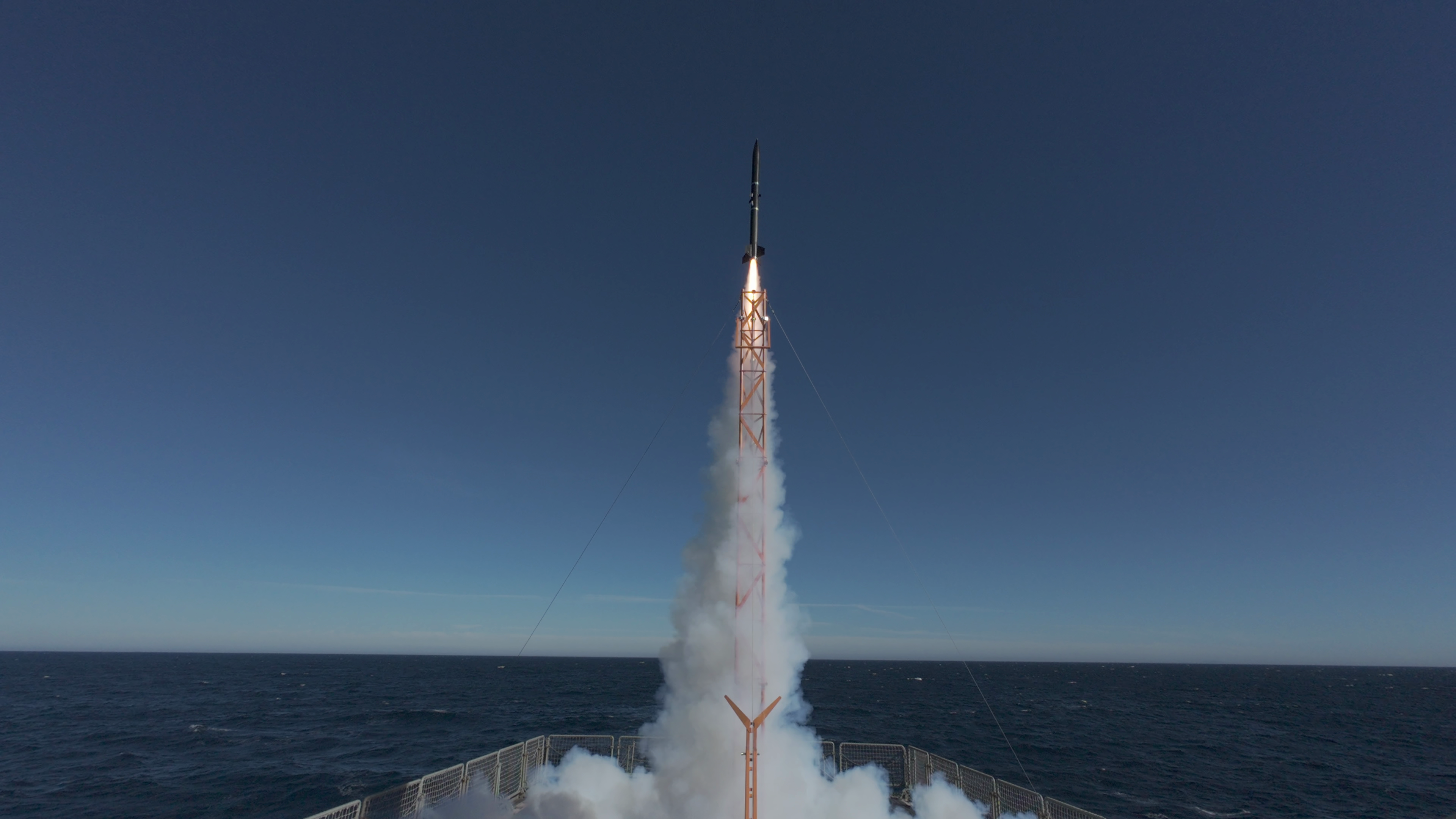 Marinha apoia lançamento de rocket português durante o REPMUS 2025