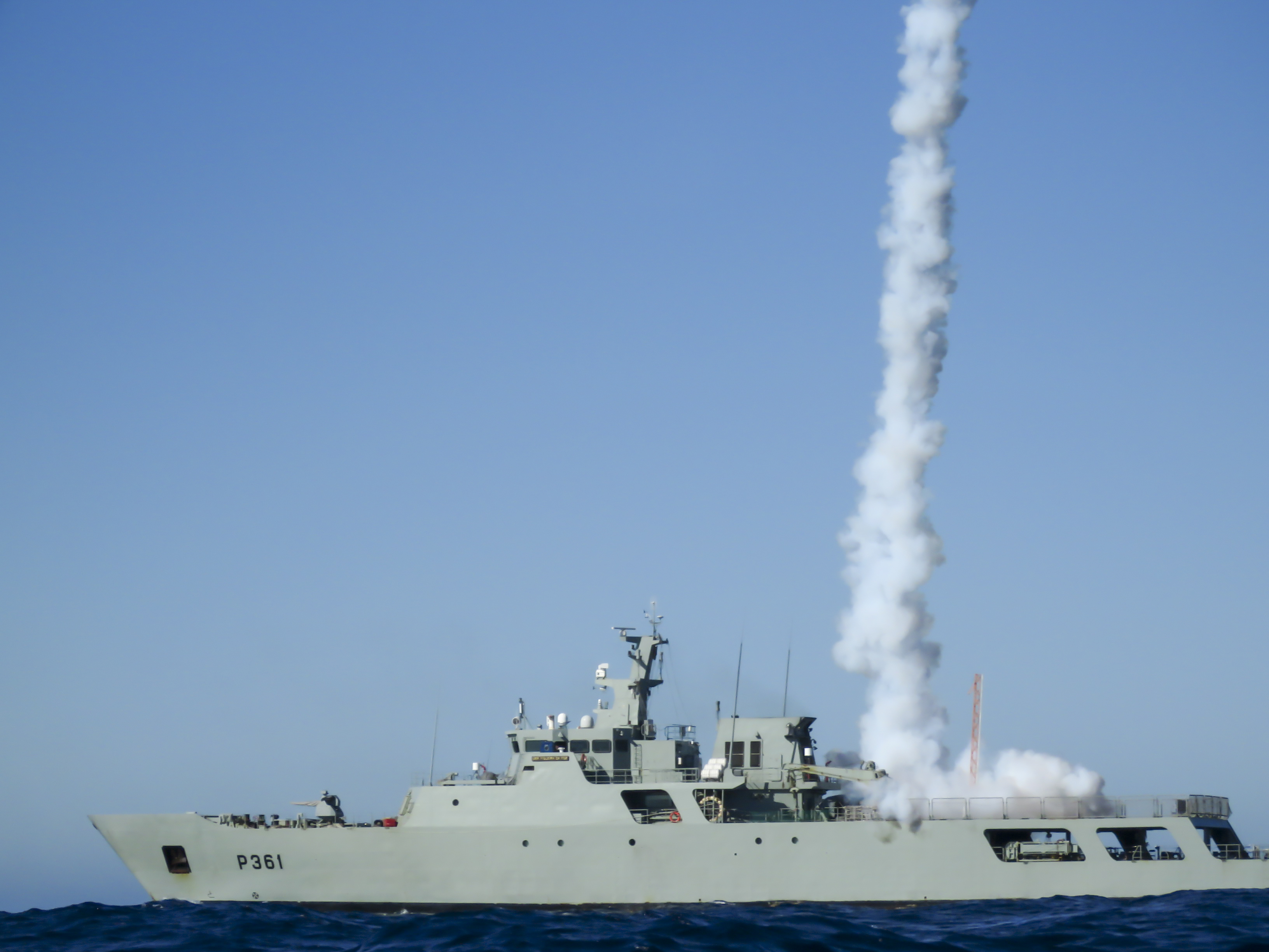 Marinha apoia lançamento de rocket português durante o REPMUS 2025