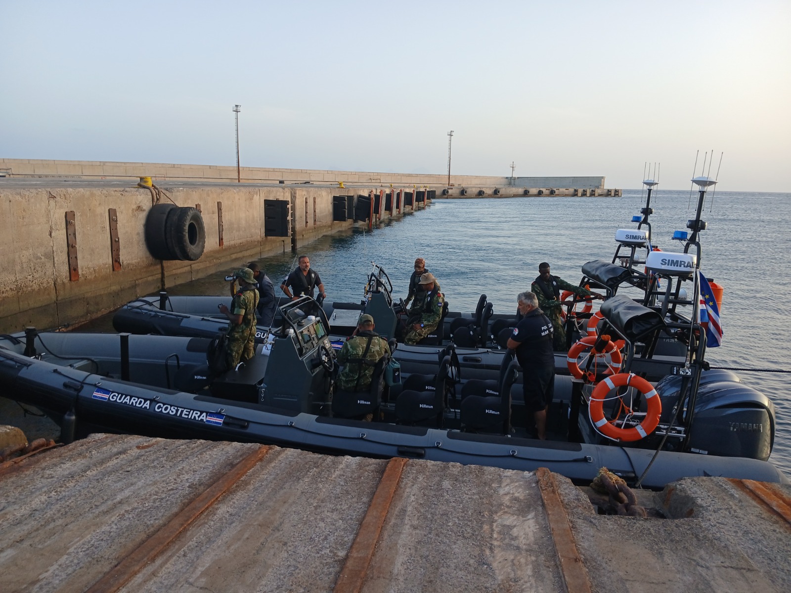 Programa SWAIMS entrega duas embarcações à Guarda Costeira de Cabo Verde