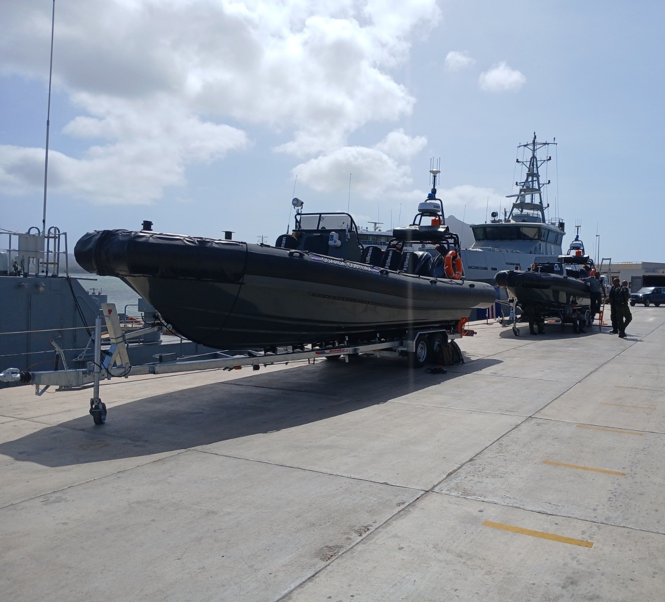 Programa SWAIMS entrega duas embarcações à Guarda Costeira de Cabo Verde