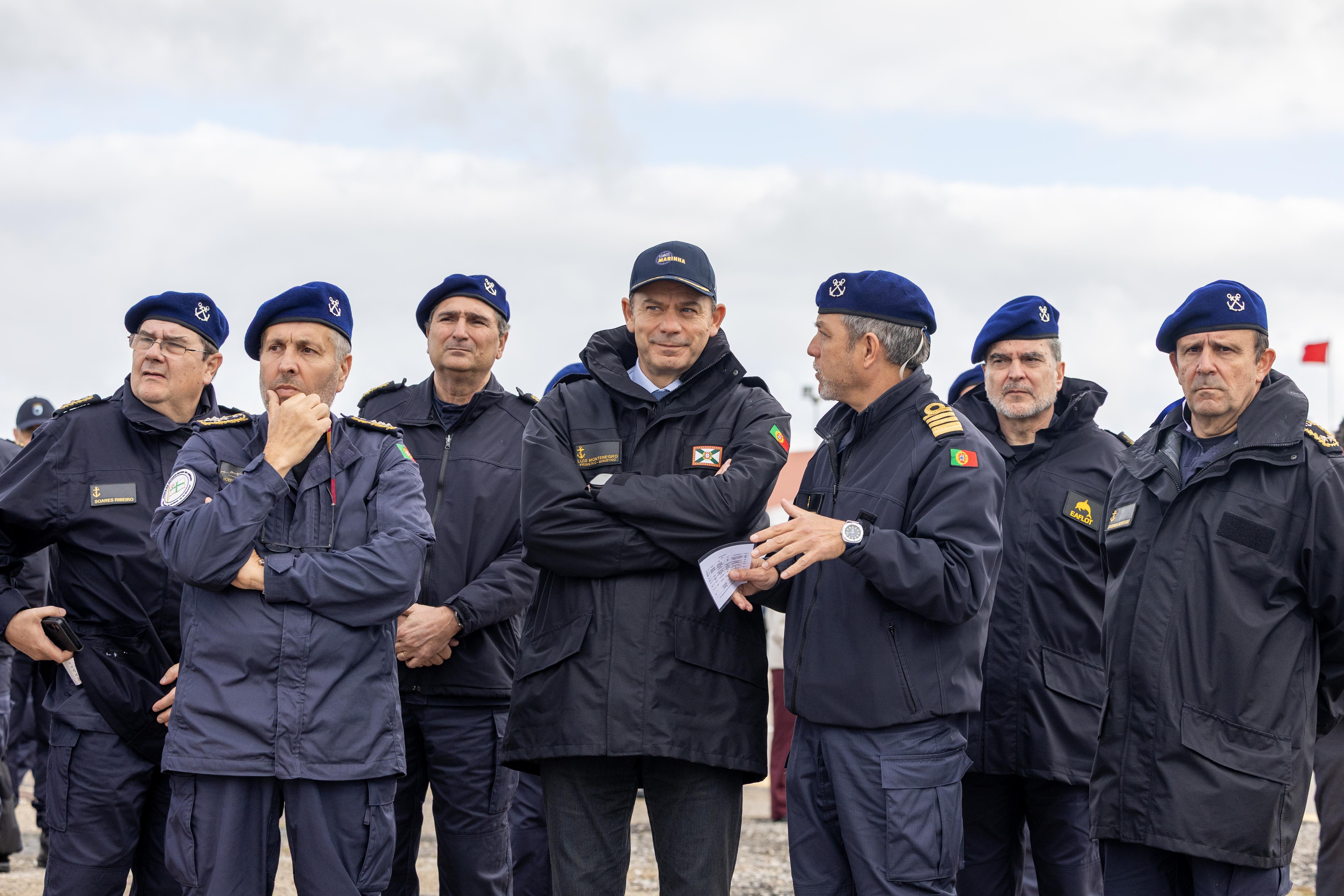 Marinha recebe visita do Primeiro-Ministro