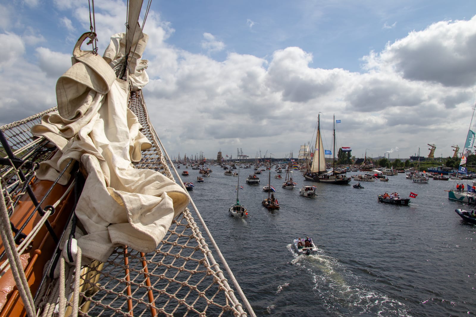 NRP Sagres participa no Sail Amsterdam 2025