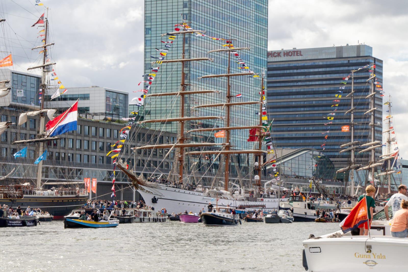 NRP Sagres termina a participação no Sail Amesterdam 2025