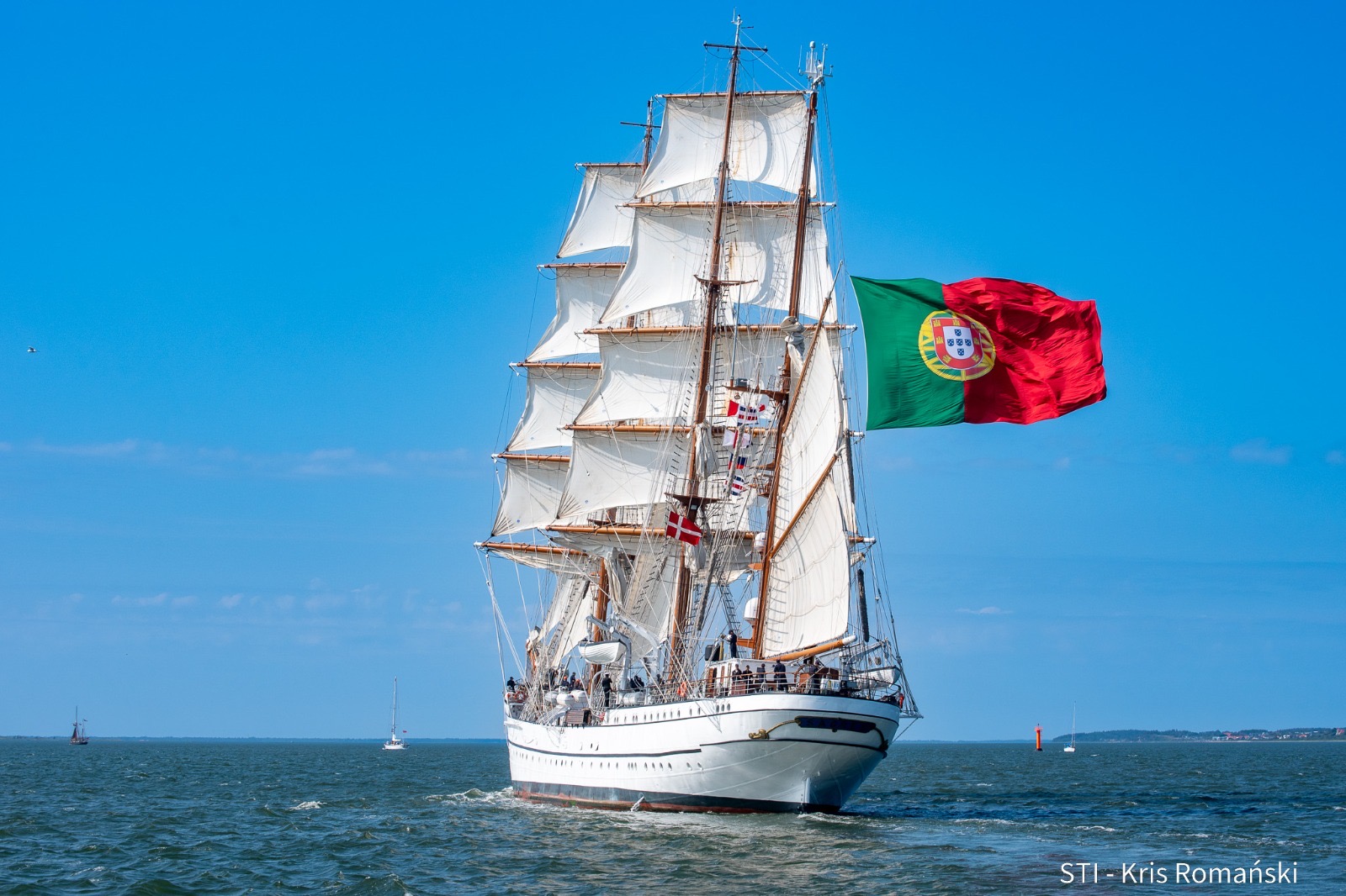 NRP Sagres termina participação na Tall Ships Race 2025 na Dinamarca