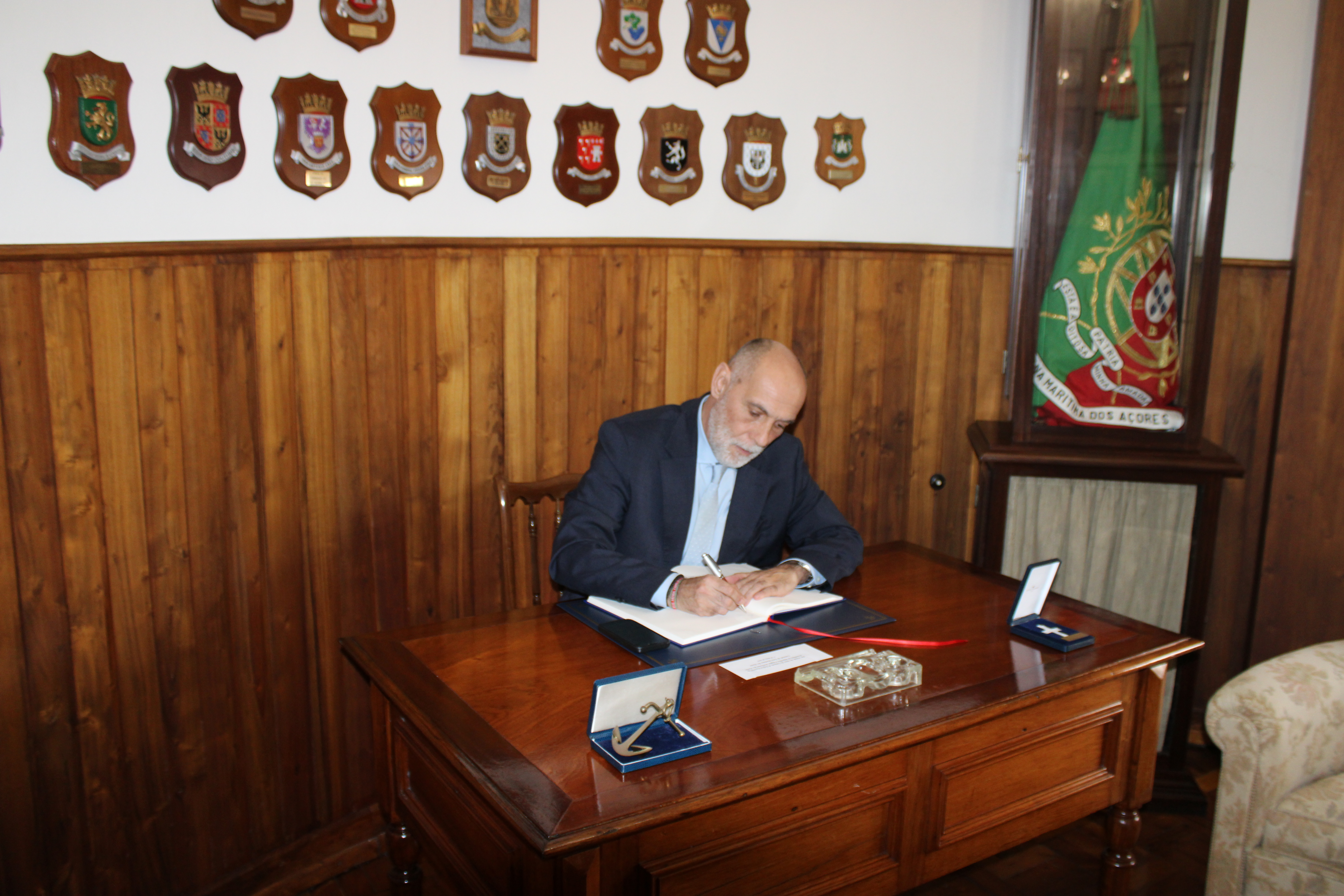 Comissão de Defesa Nacional visita o Comando da Zona Marítima dos Açores