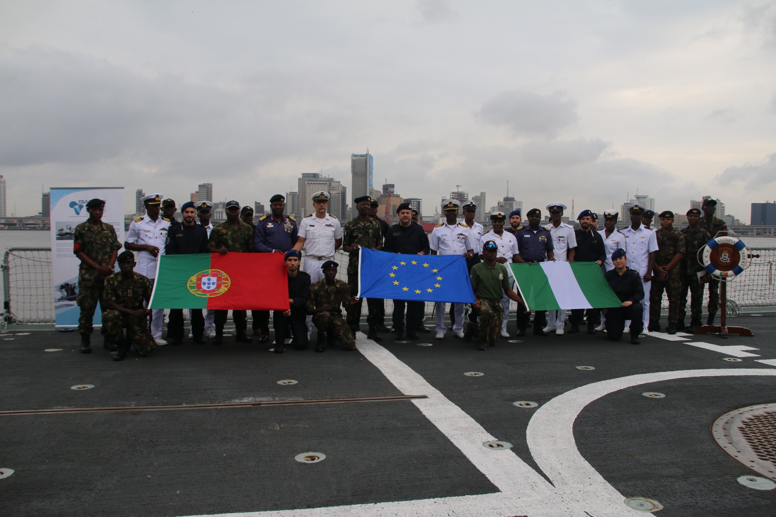 Marinha Portuguesa realiza exercício conjunto com a Marinha da Nigéria