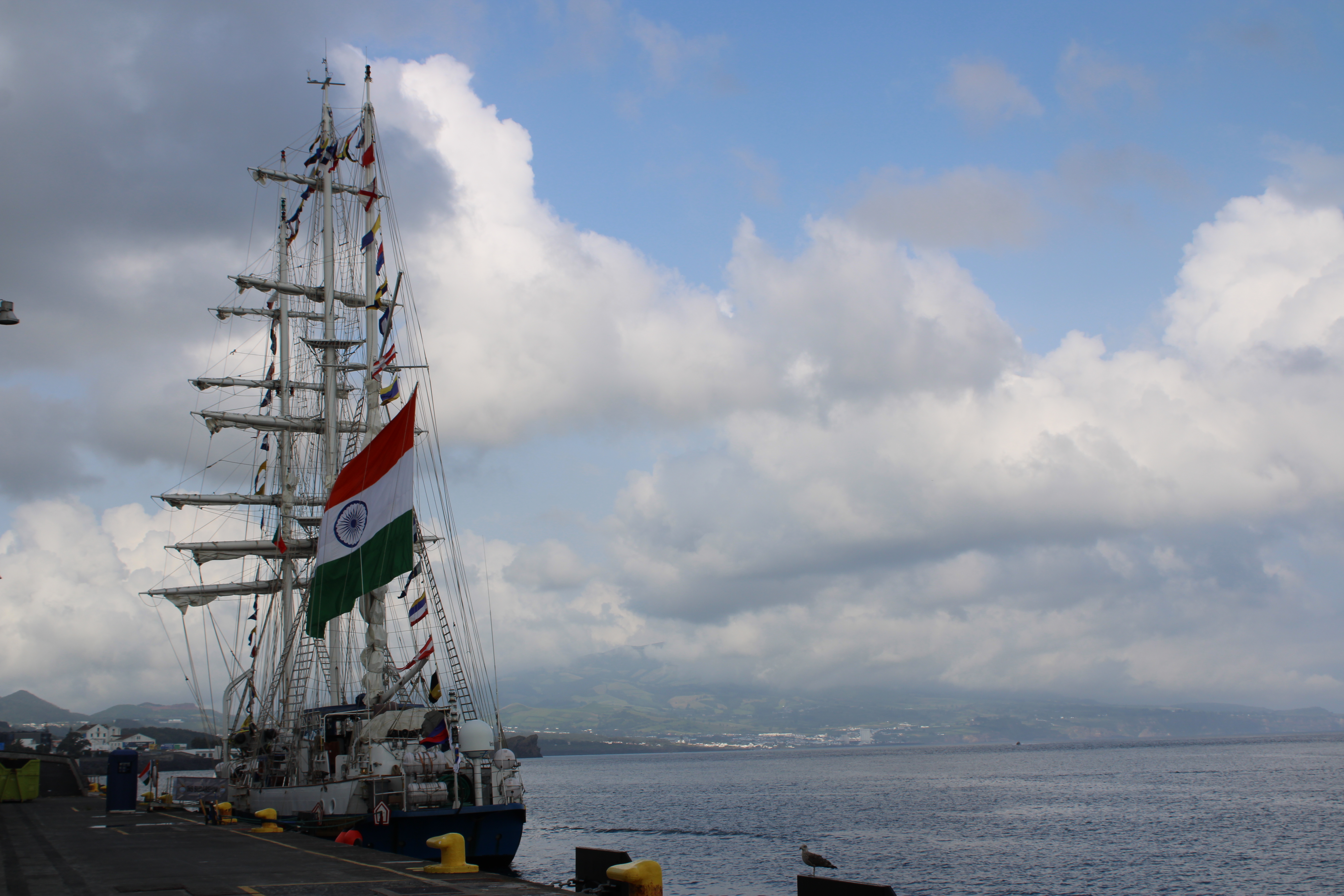 Marinha Indiana visita os Açores pela primeira vez