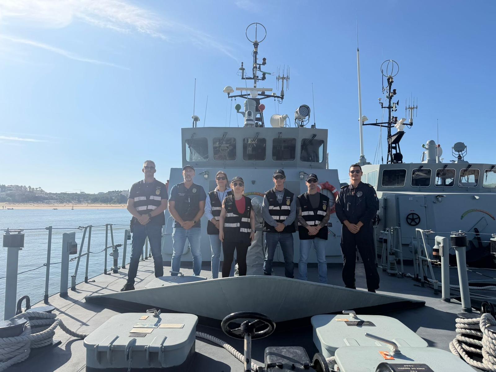 Marinha Portuguesa e Polícia Marítima realizam ação de fiscalização marítima com ASAE no Algarve