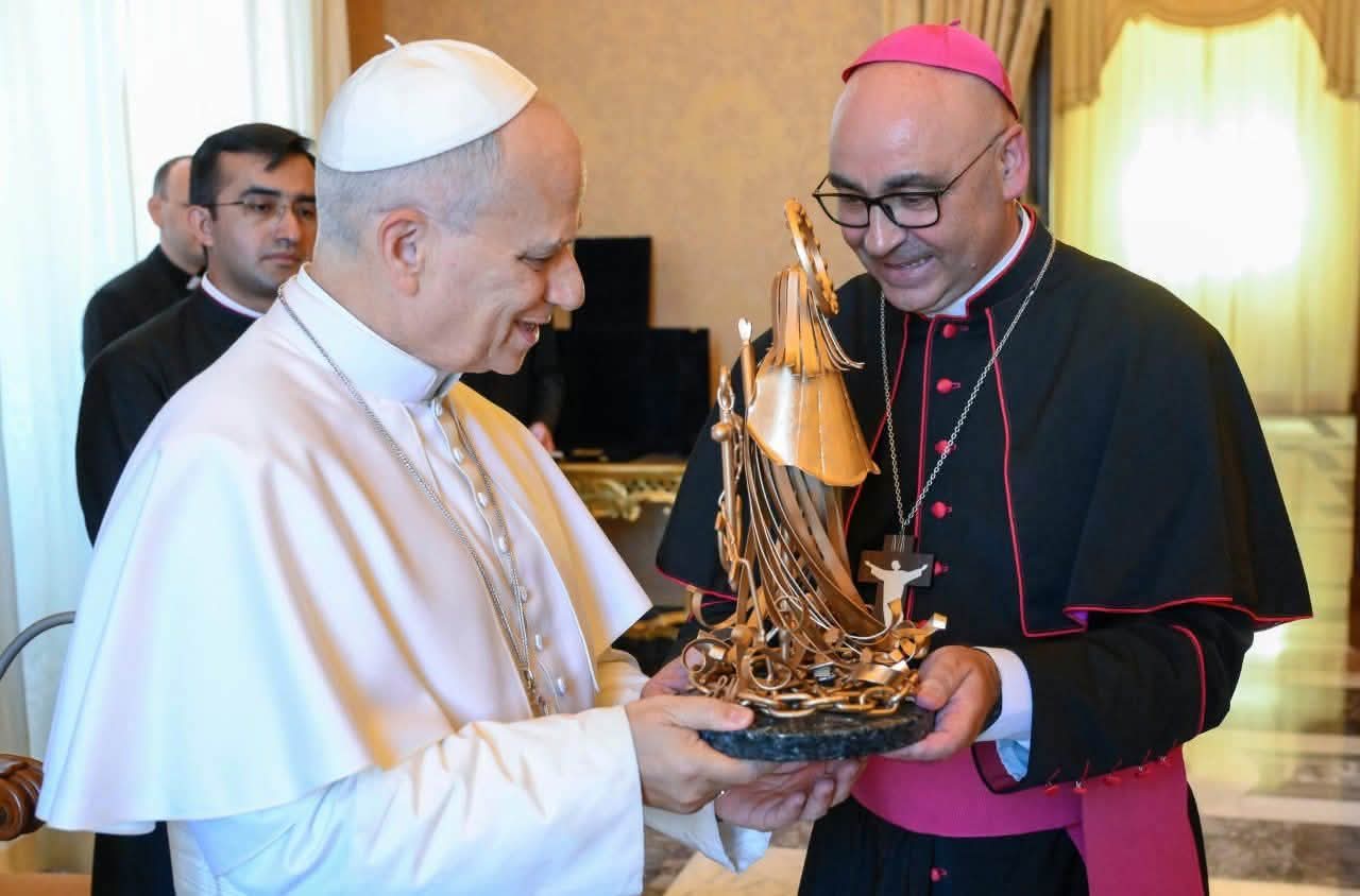 Marinha Portuguesa participa na audiência com o Papa Leão XIV no Vaticano
