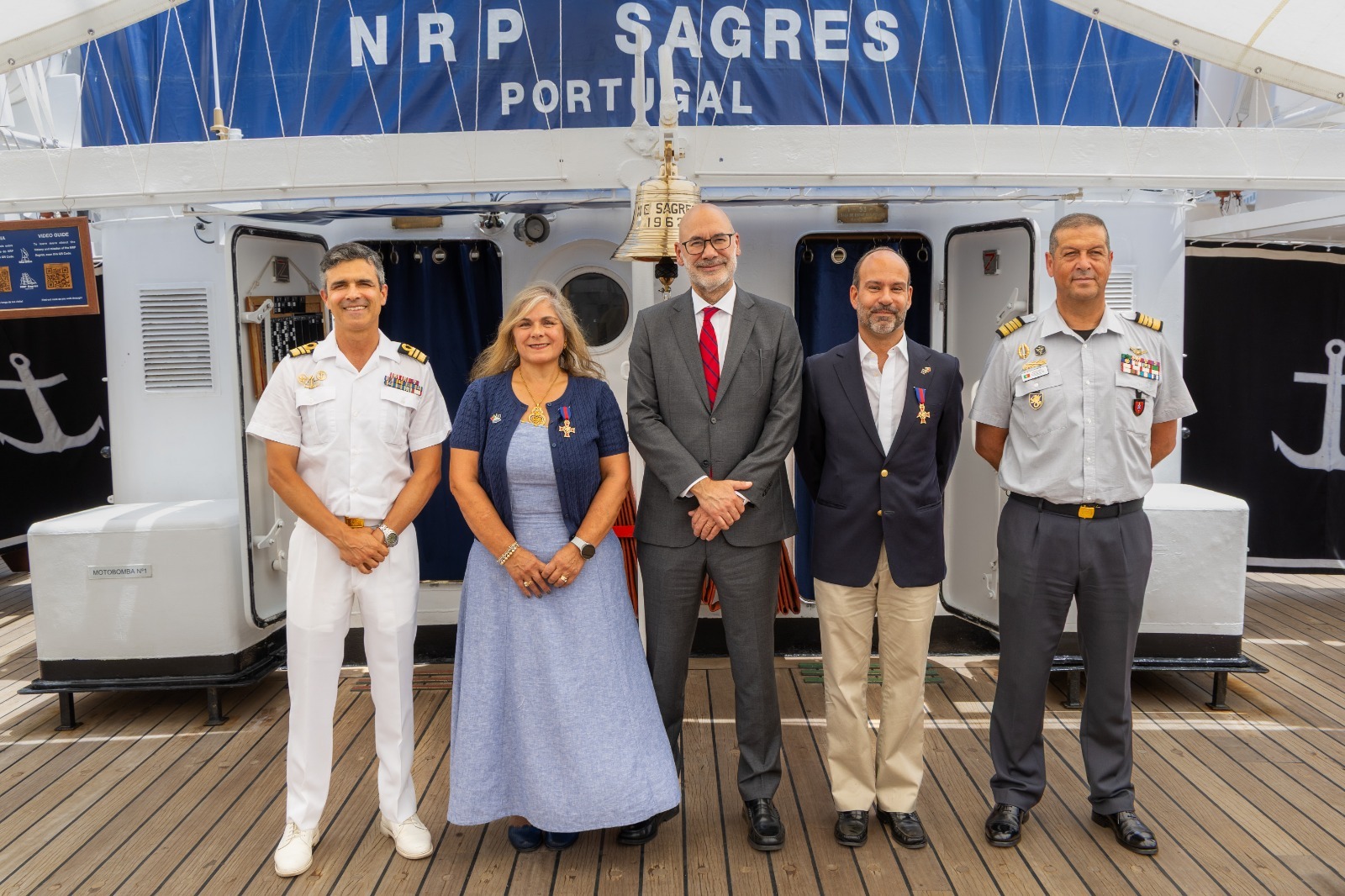 NRP Sagres integra a SAIL250 em NORFOLK