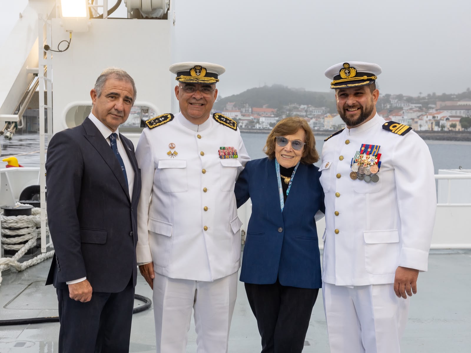 Oficial da Marinha é o primeiro Comandante do navio de investigação científica Azores Ocean
